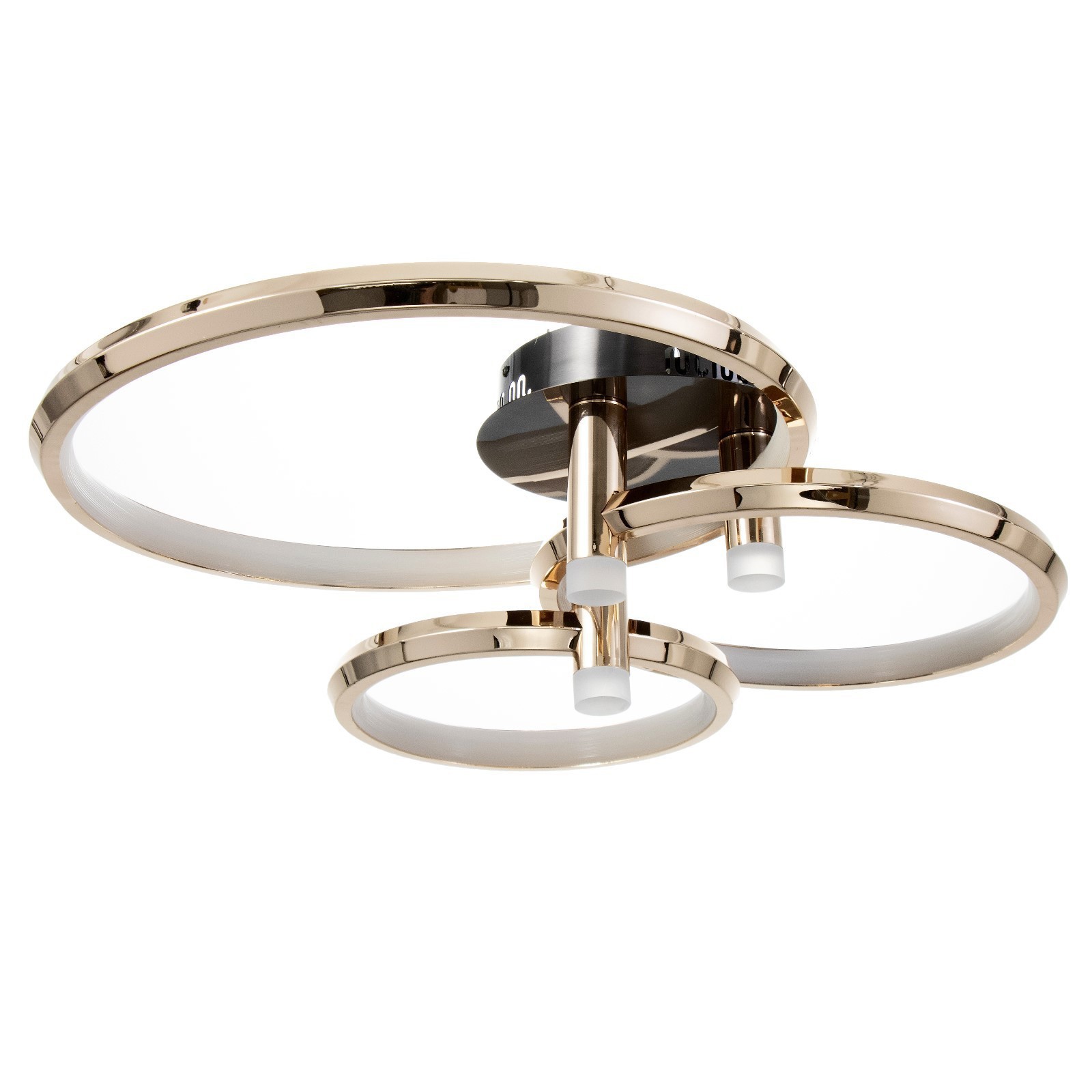 Изображение товара Люстра потолочная светодиодная Bayerlux 9626302 3 м² золотая