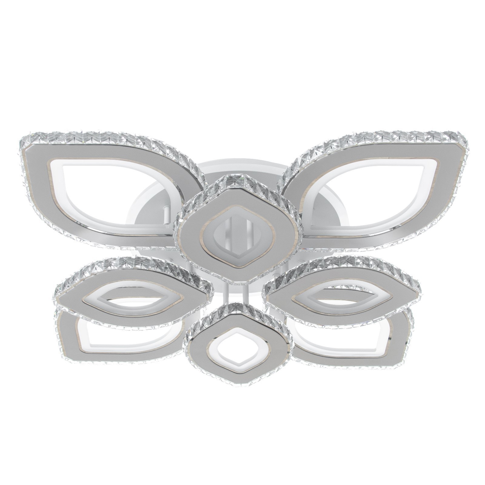 Изображение товара Люстра потолочная светодиодная Bayerlux 9644106 с пультом управления 3 м² белая