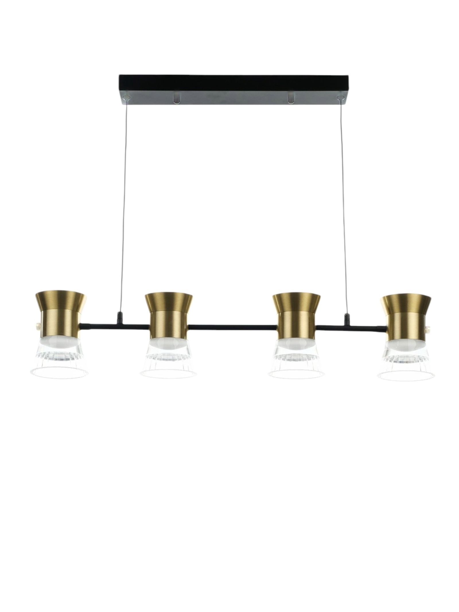 Изображение товара Светильник подвесной светодиодный Bayerlux 10386051 3 м² нейтральный белый свет цвет золотой