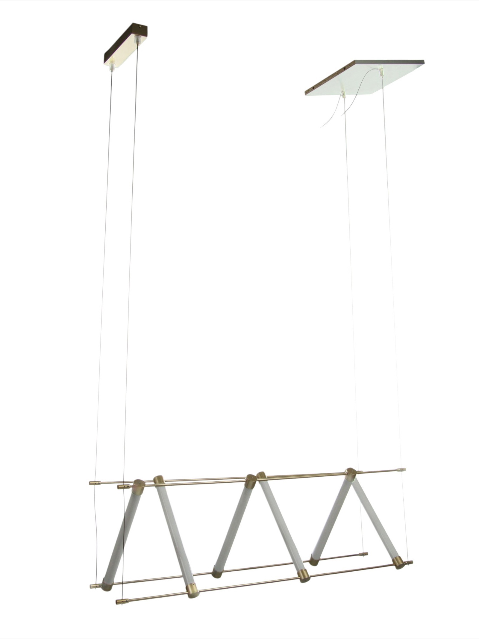 Изображение товара Светильник подвесной светодиодный Bayerlux 10386053 3 м² теплый белый (желтый) свет цвет золотой