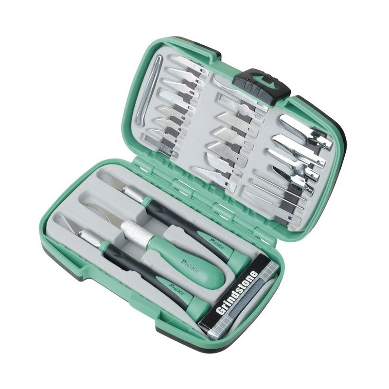 Изображение товара Набор ножей Proskit PD-395A пластиковый корпус, 3 шт
