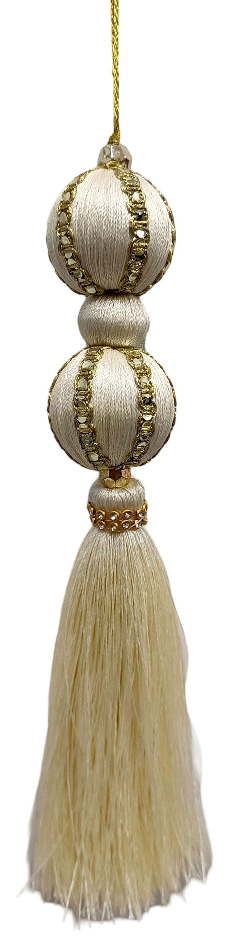 Изображение товара Подвесное украшение Кисть 21x3.5 см золотой