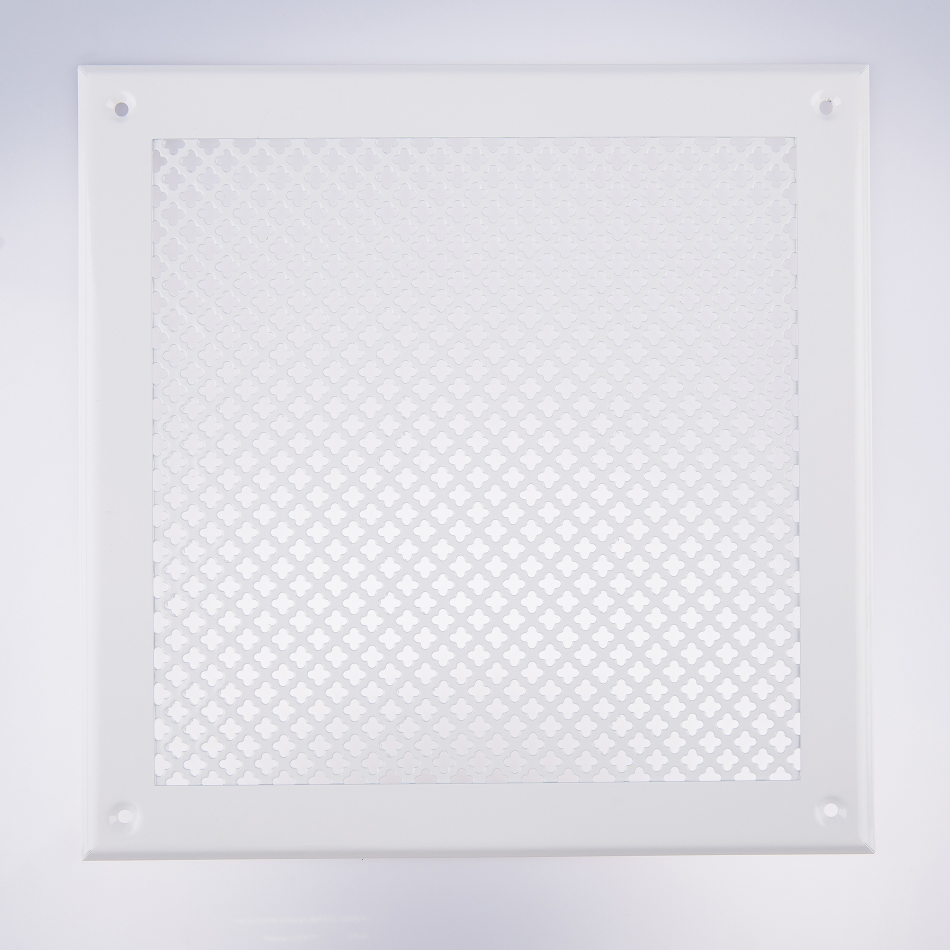 Изображение товара Решетка вентиляционная Шамрай VRCS 200x200 мм оцинкованная сталь цвет белый