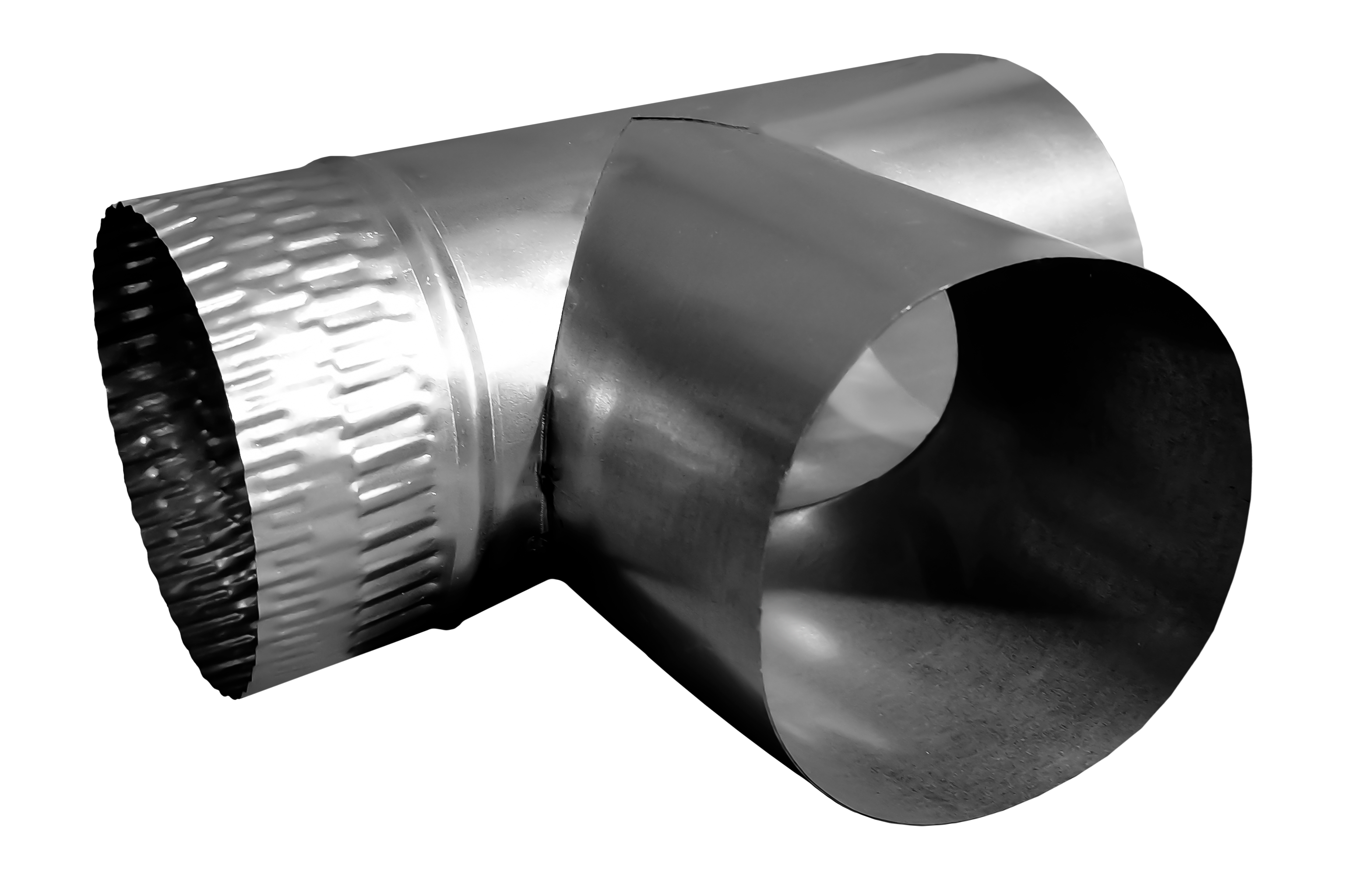 Изображение товара Тройник Шамрай D140 мм нержавеющая сталь Изображение товара Тройник Шамрай D140 мм нержавеющая сталь
