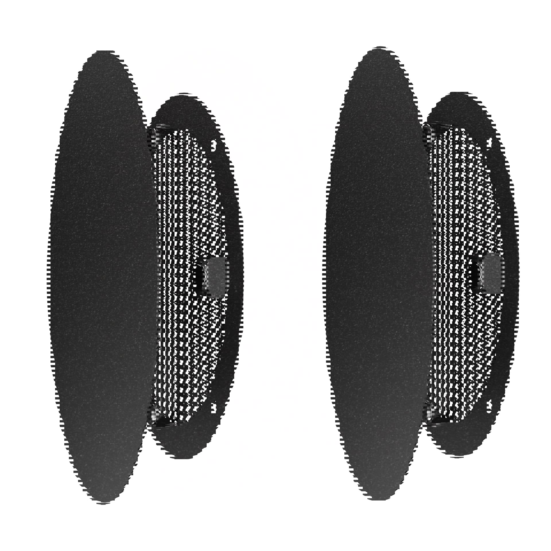 Изображение товара Решетка вентиляционная Era RVM круглая с сеткой, черная, диаметр 145 мм, сталь с покрытием