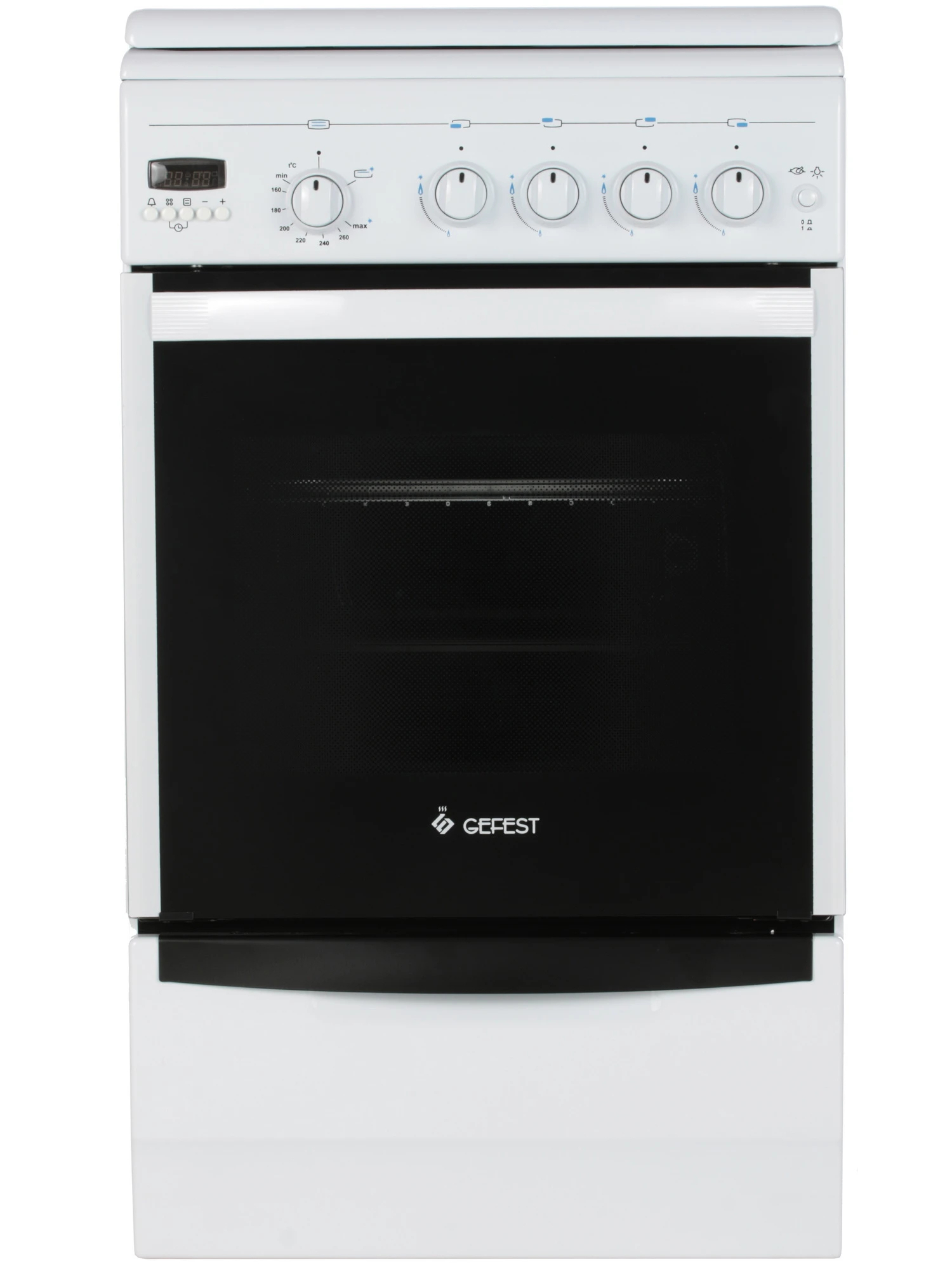Изображение товара Кухонная плита Gefest 5100-04 50x85x58.5 см цвет белый