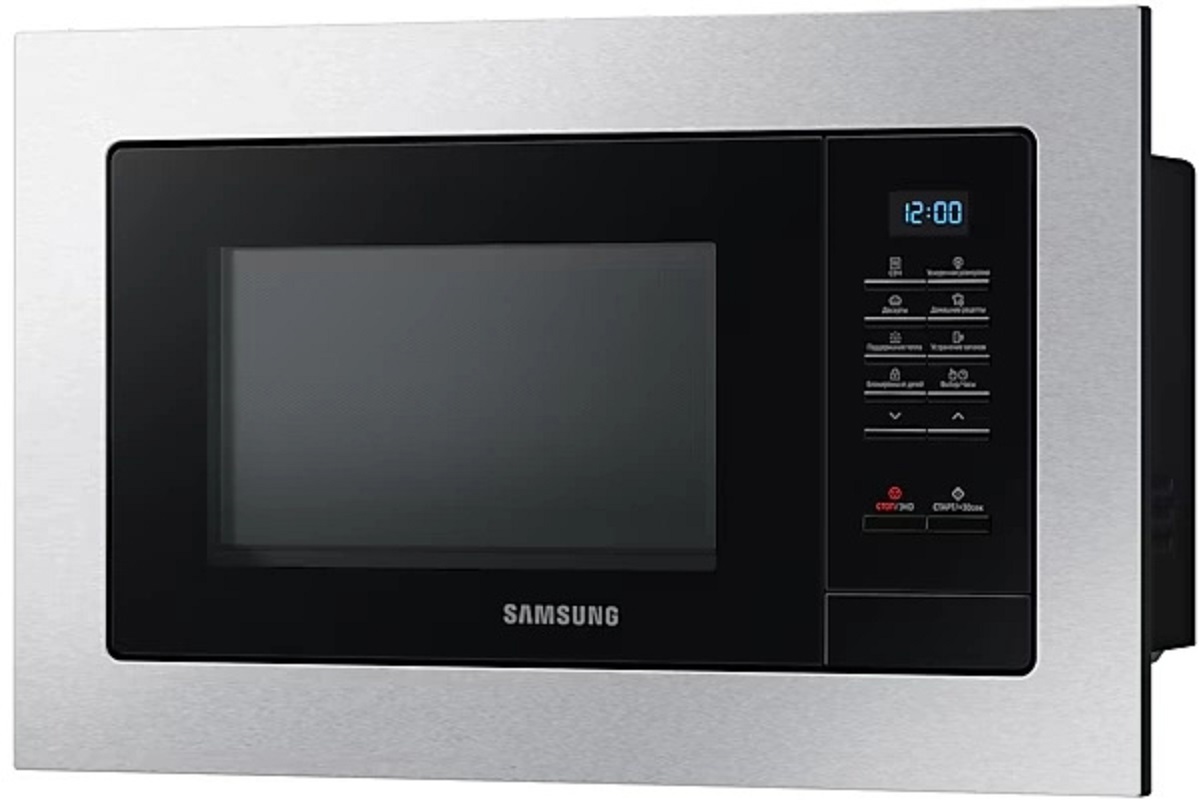 Изображение товара Встраиваемая микроволновая печь Samsung MS23A7013AT BW 23 л 1150 Вт черная