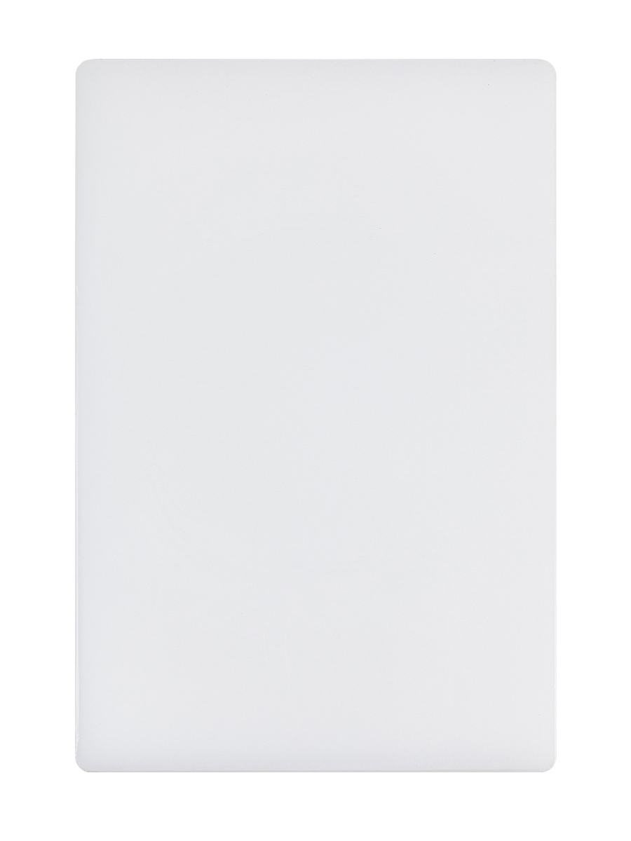 Изображение товара Разделочная доска Gastrorag CB6040WT белая 60х40 см из полиэтилена