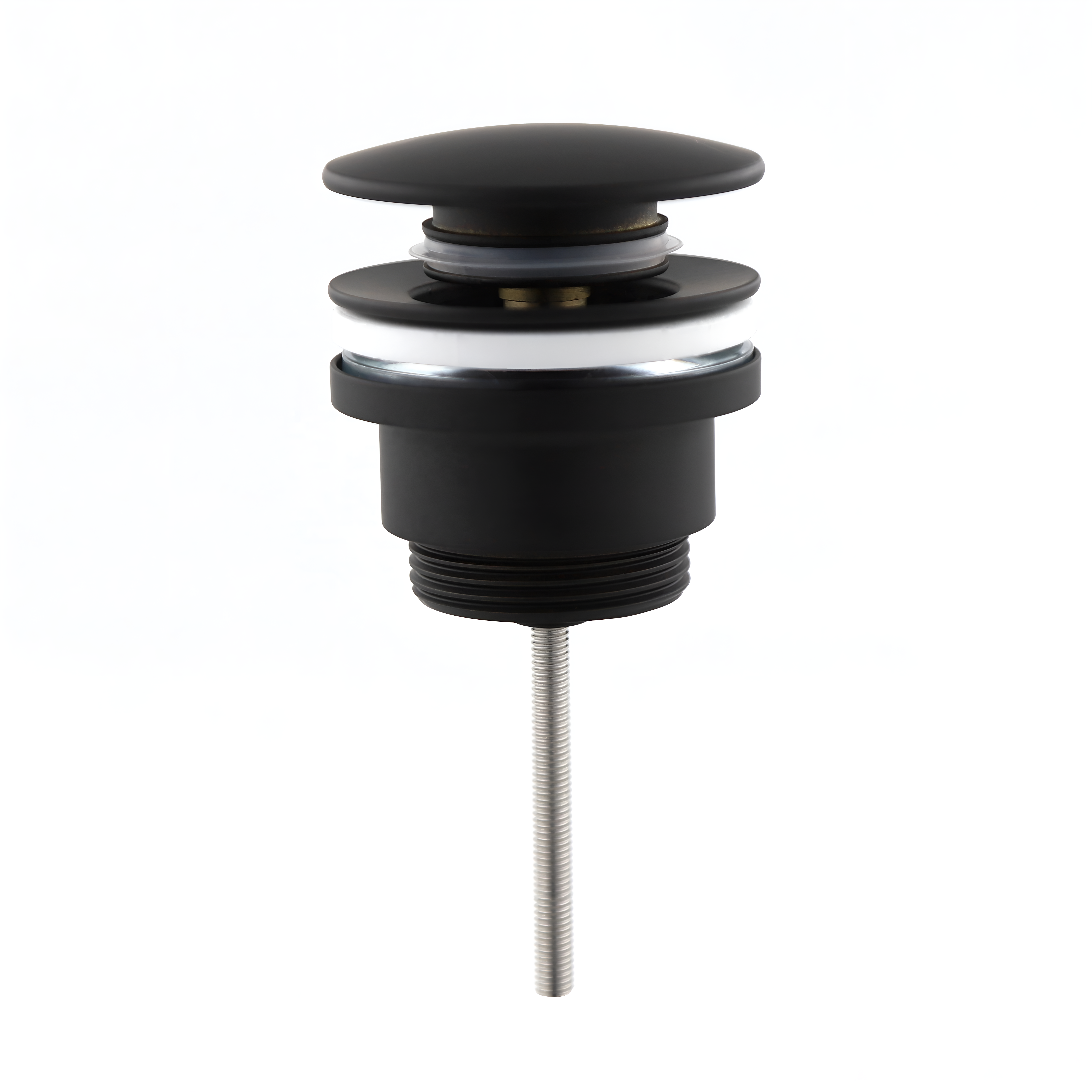 Изображение товара Донный клапан VEGA V1072U-MB для раковины и биде черный матовый