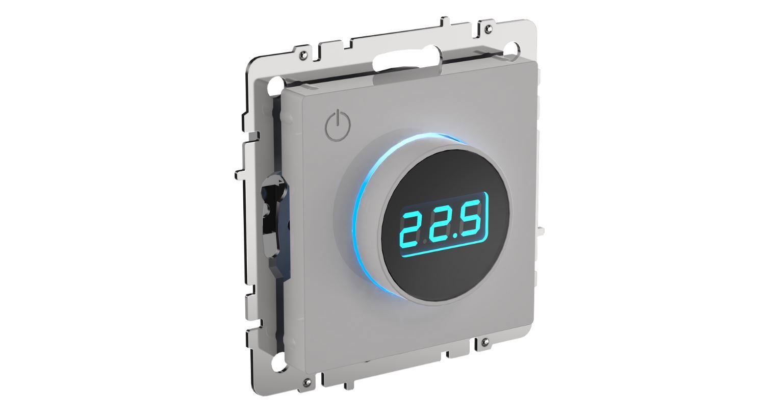 Изображение товара BRITE Термостат электронный с индикацией ТС10-1-БрБ белый IEK