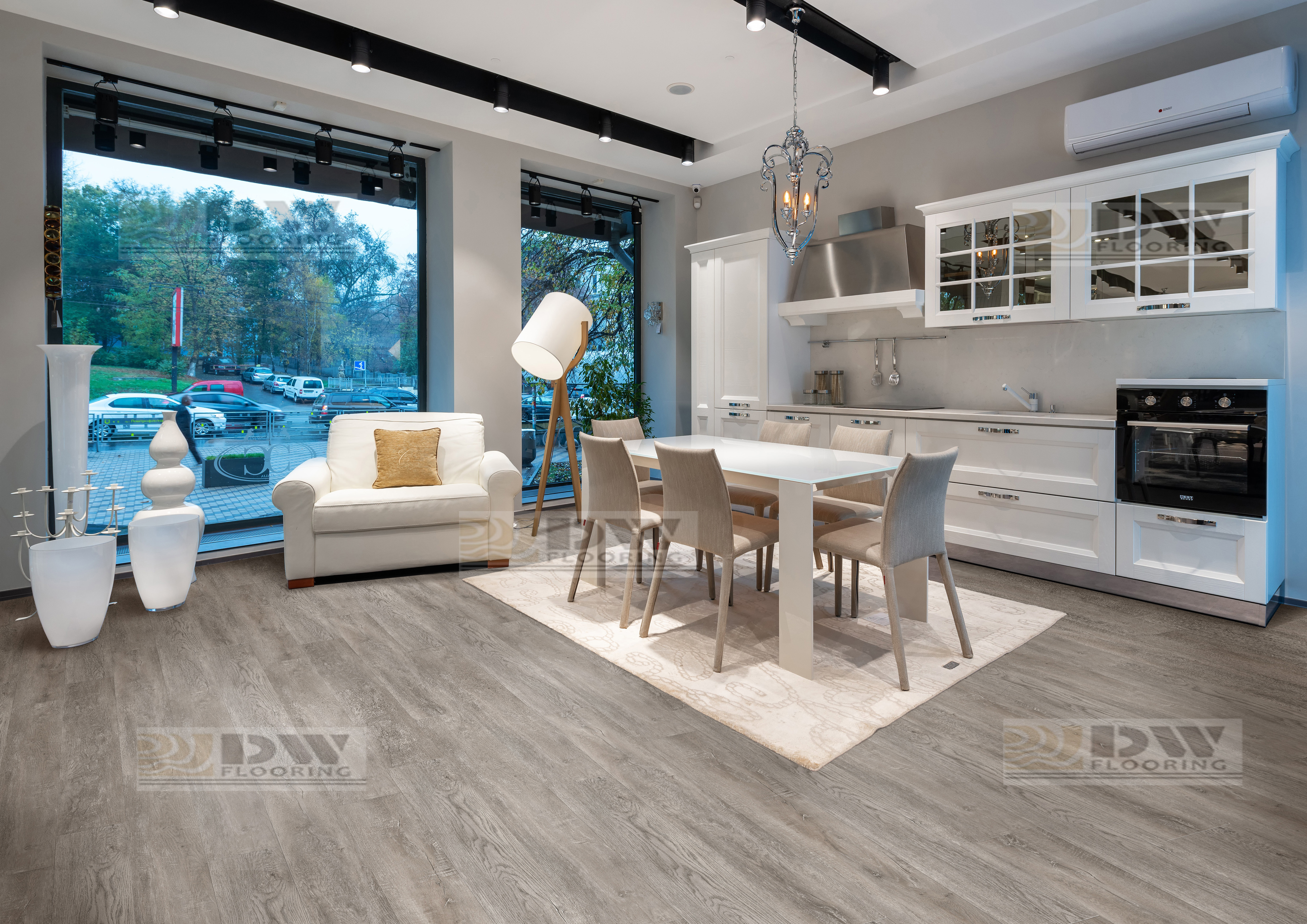 Изображение товара Клеевая виниловая плитка DW FLOORING Люкс гранит 2.5мм 3.14 м²