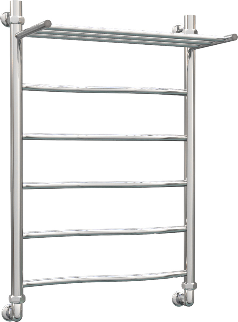 Изображение товара Полотенцесушитель водяной лесенка Роснерж L101100 43x80 мм универсальная подводка нержавеющая сталь цвет серебристый