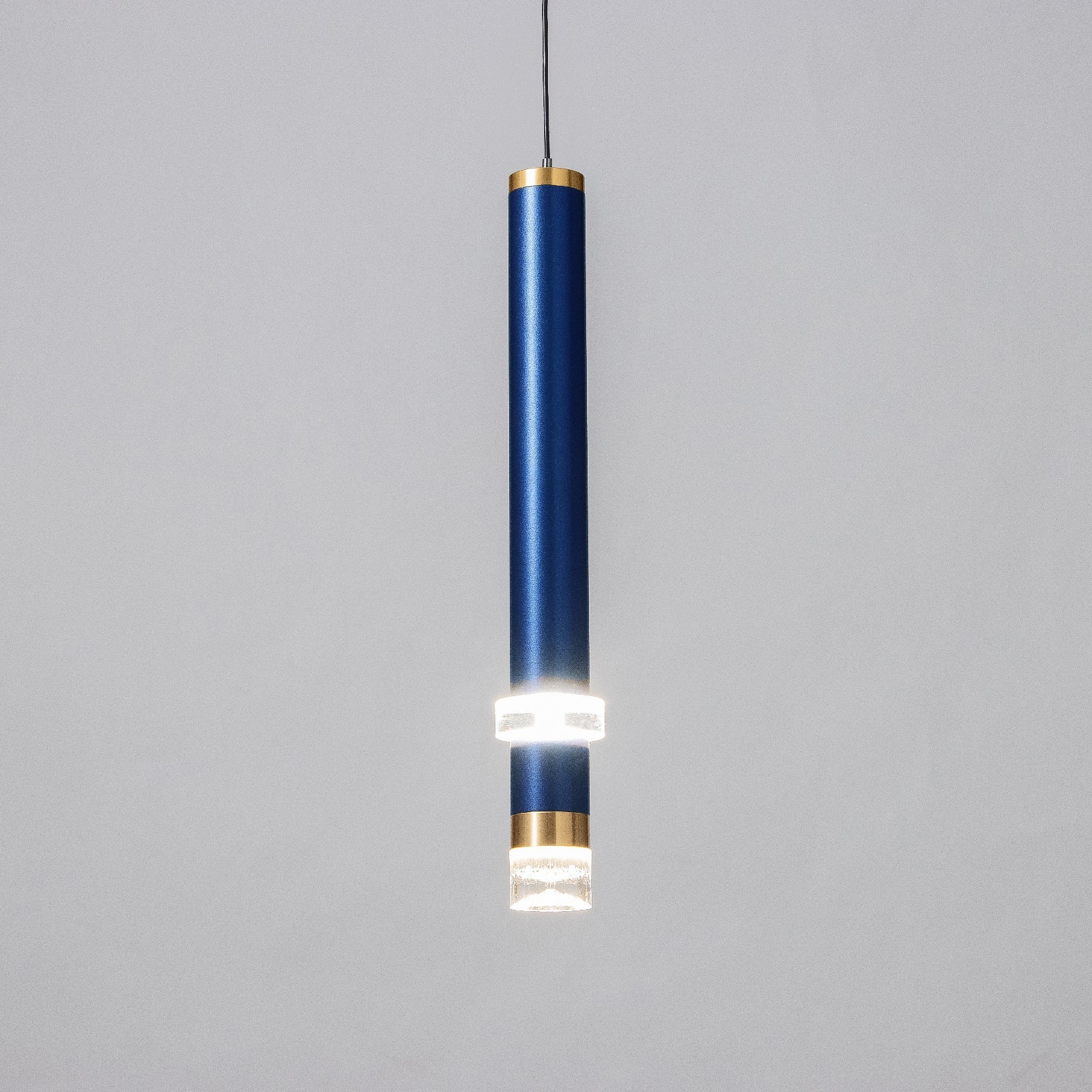 Изображение товара Светильник подвесной светодиодный Bayerlux 9802194 3 м² нейтральный белый свет цвет синий