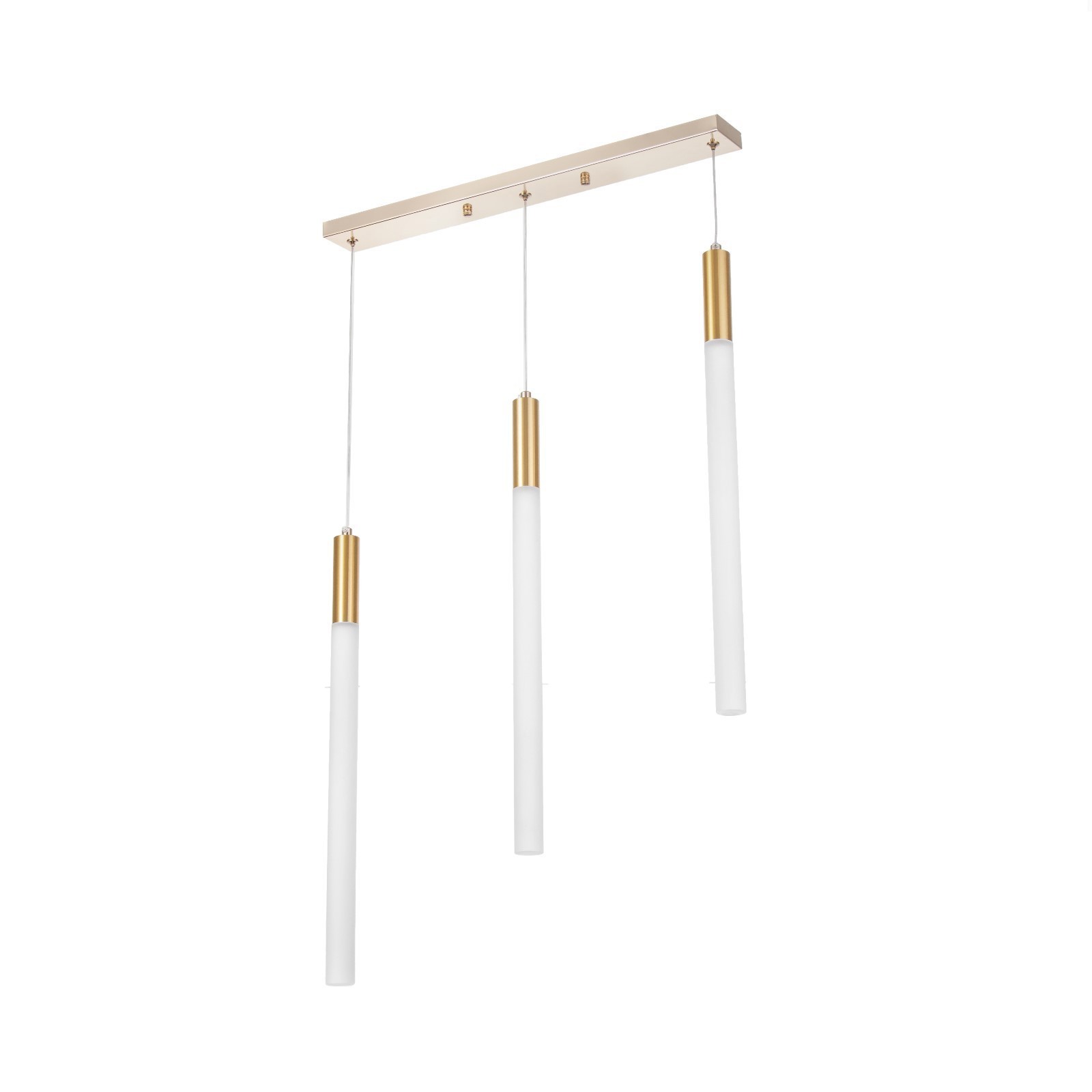 Изображение товара Светильник подвесной светодиодный Bayerlux 9802132 3 м² нейтральный белый свет цвет золотой