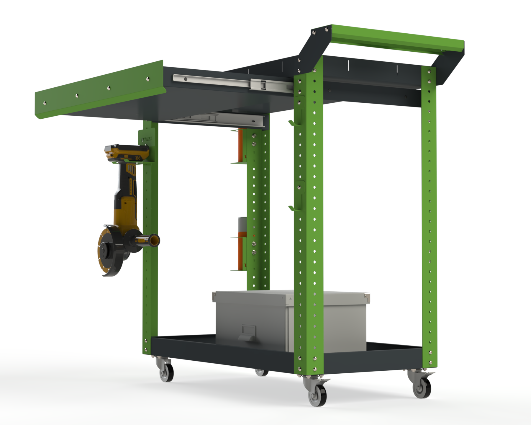 Изображение товара Тележка инструментальная Metalex 118566 Тип 1А 700х450х800 мм