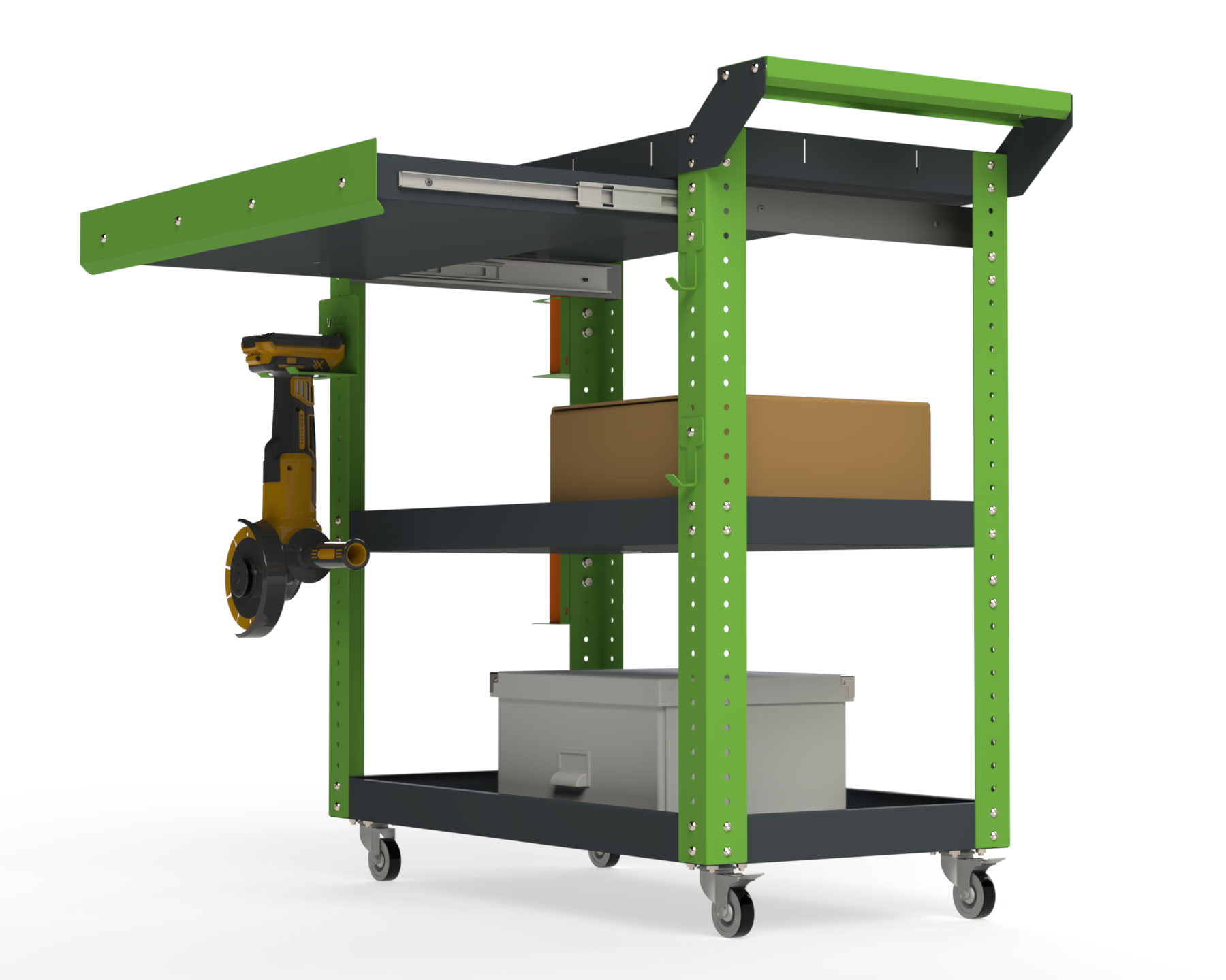 Изображение товара Тележка инструментальная Metalex 118595 Тип 1А 700x400x800 мм