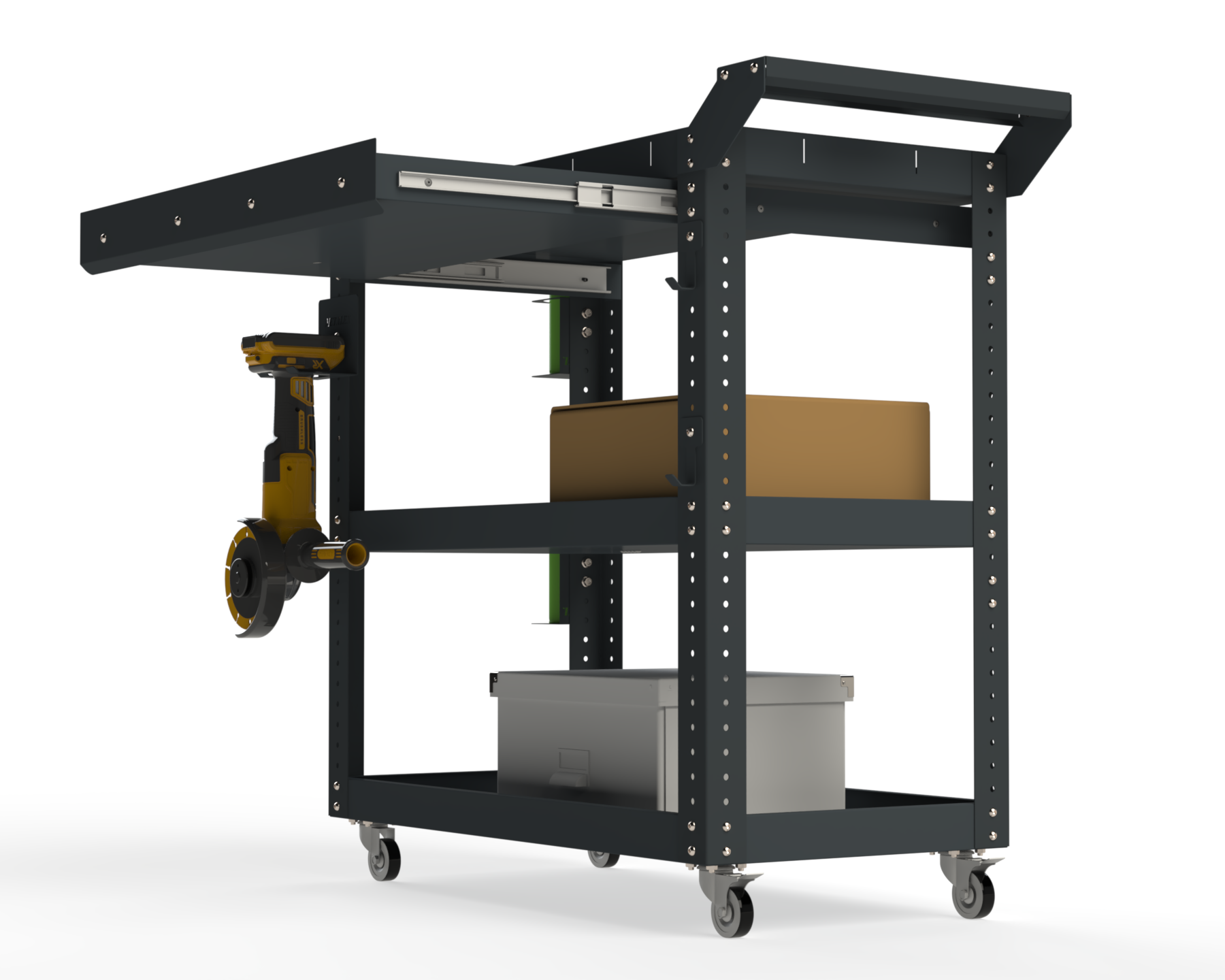 Изображение товара Тележка инструментальная Metalex 118625 Тип 1А для инструментов