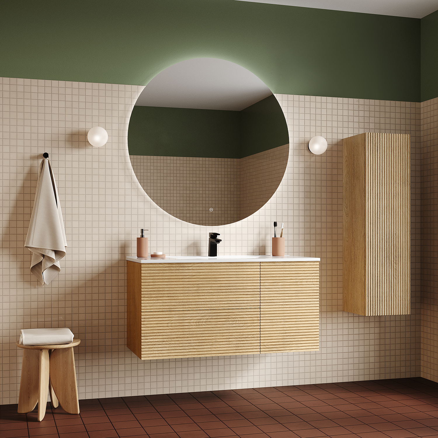 Изображение товара Зеркало IDDIS Bild BIL1000i98 с подсветкой 100x100 см