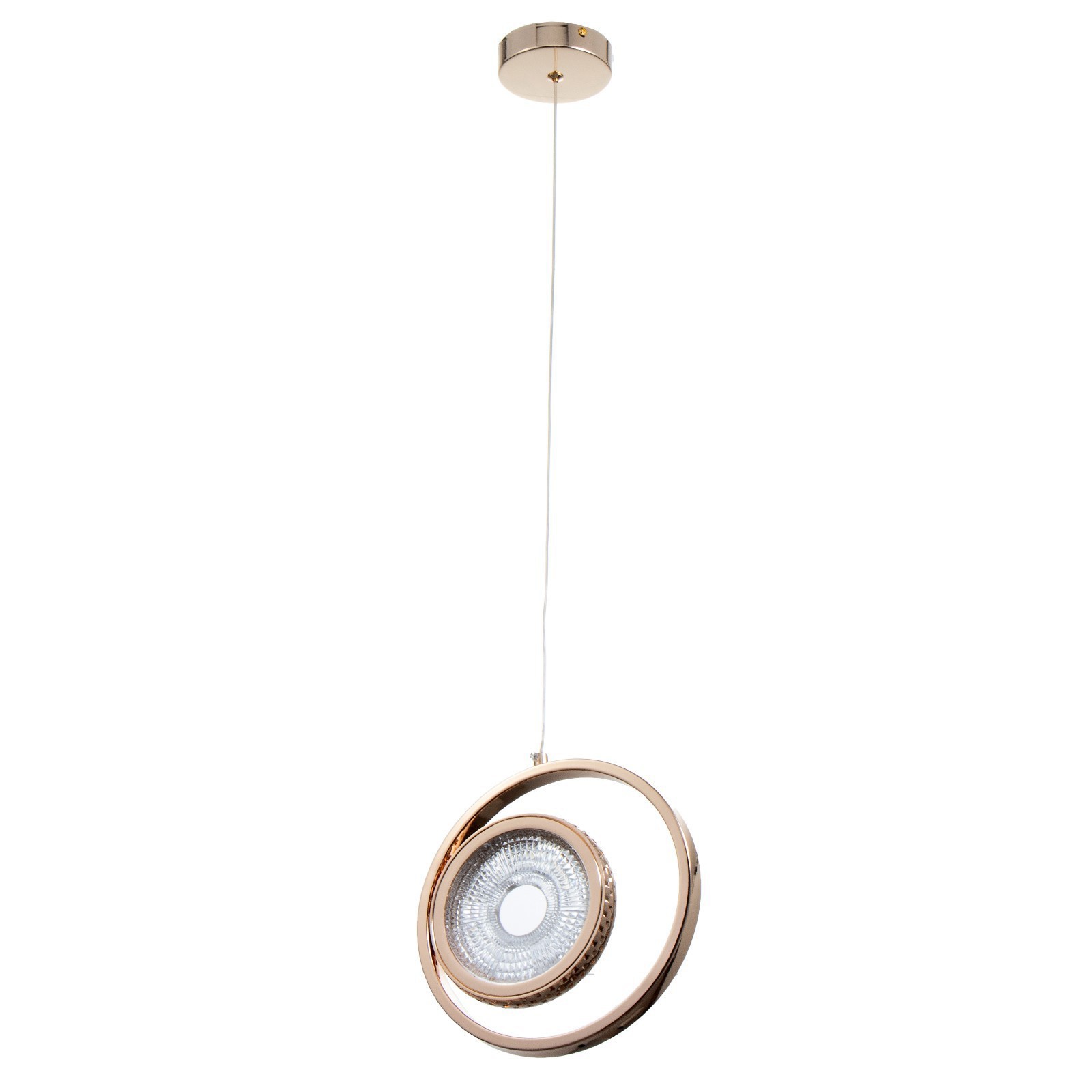 Изображение товара Подвесной светильник BayerLux Инард с нейтральным белым светом 12Вт золото