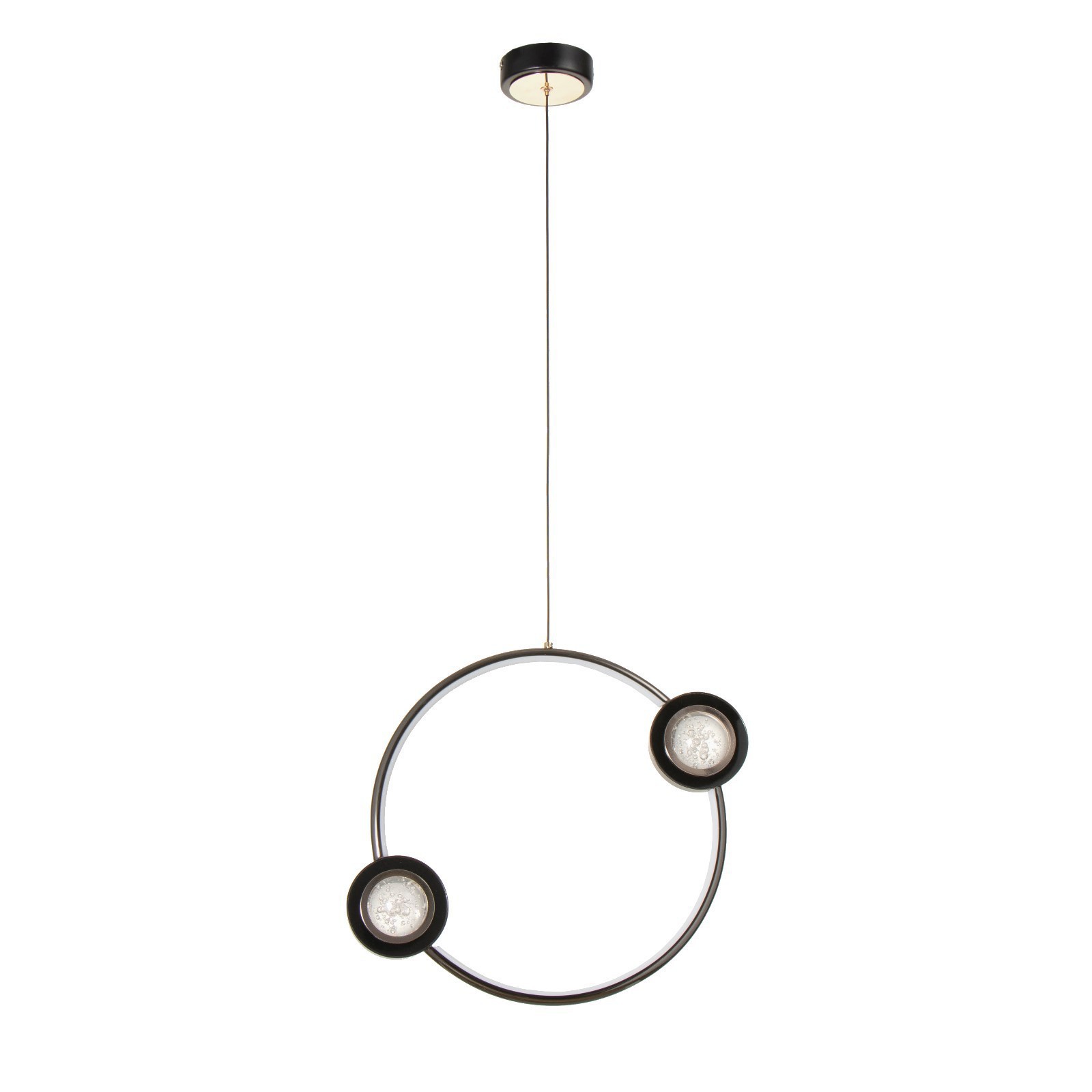 Изображение товара Светильник подвесной светодиодный Bayerlux 9254652 3 м² нейтральный белый свет цвет черный