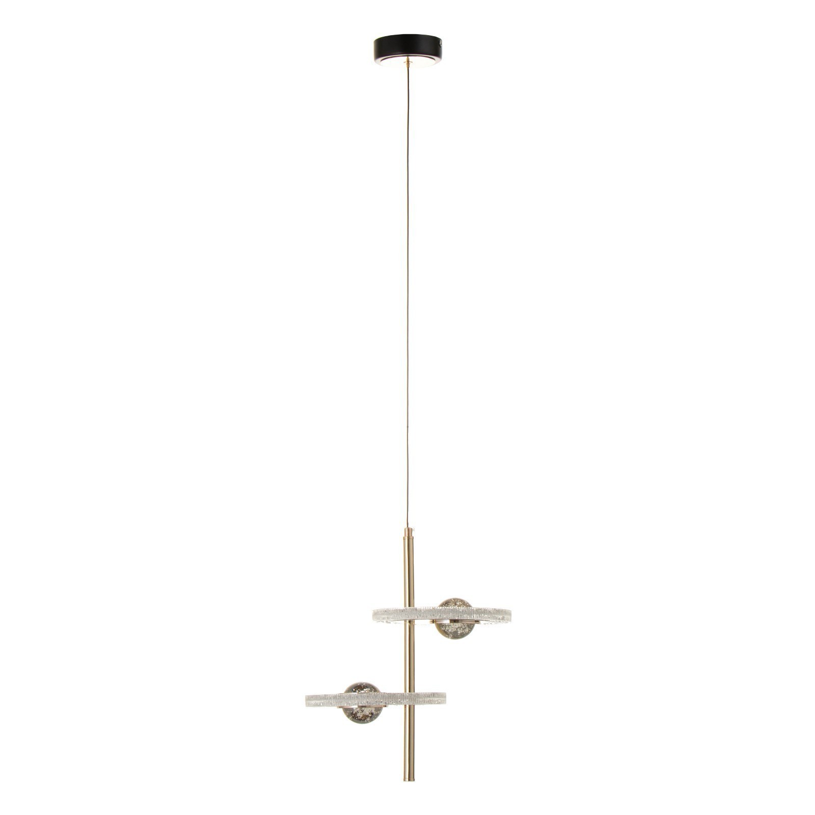 Изображение товара Светильник подвесной светодиодный Bayerlux 9254645 3 м² нейтральный белый свет цвет золотой