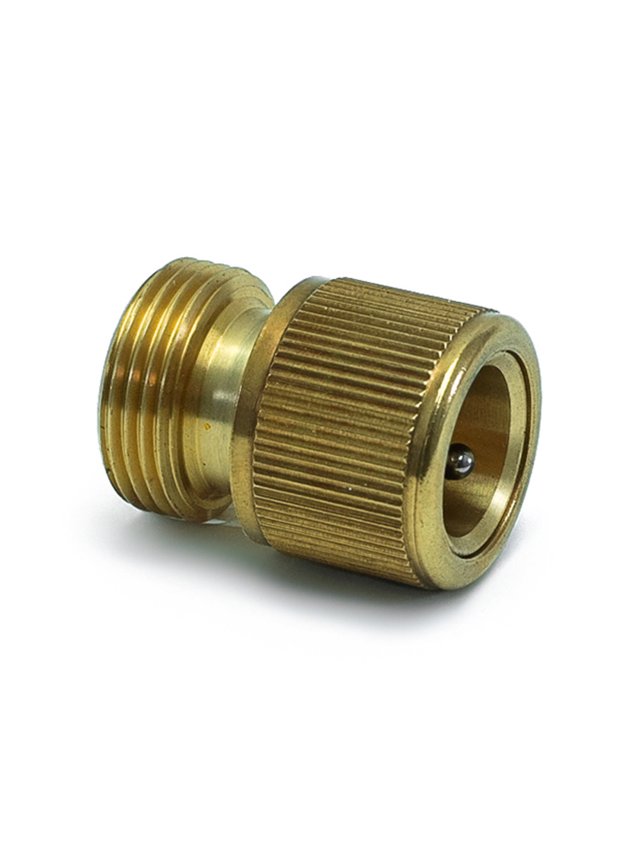 Изображение товара Соединитель Polyagro 7577105 быстросъемный 3/4 латунь