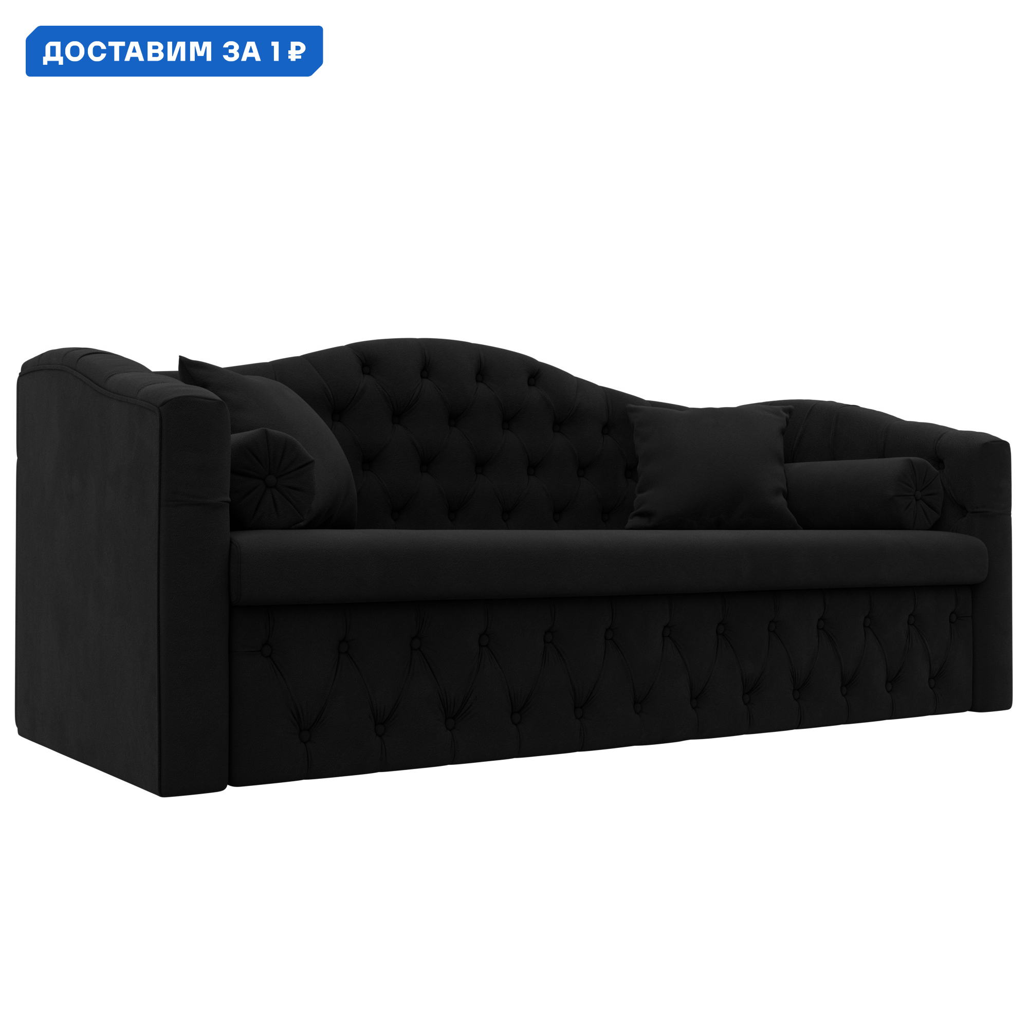 Изображение товара Детский диван Мечта Лига диванов с механизмом дельфин и каретной стяжкой