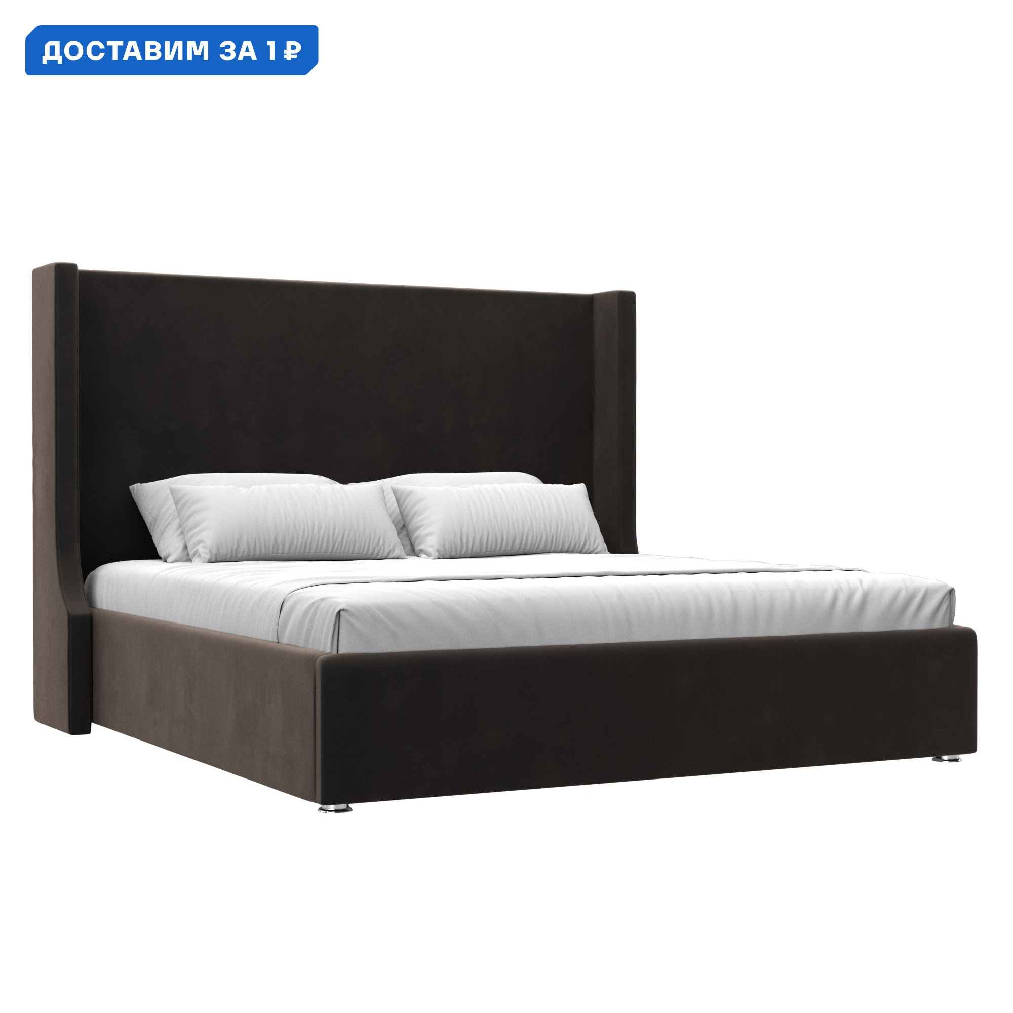 Изображение товара Кровать Ларго 180 со съемным ящиком и подъемным механизмом современные материалы