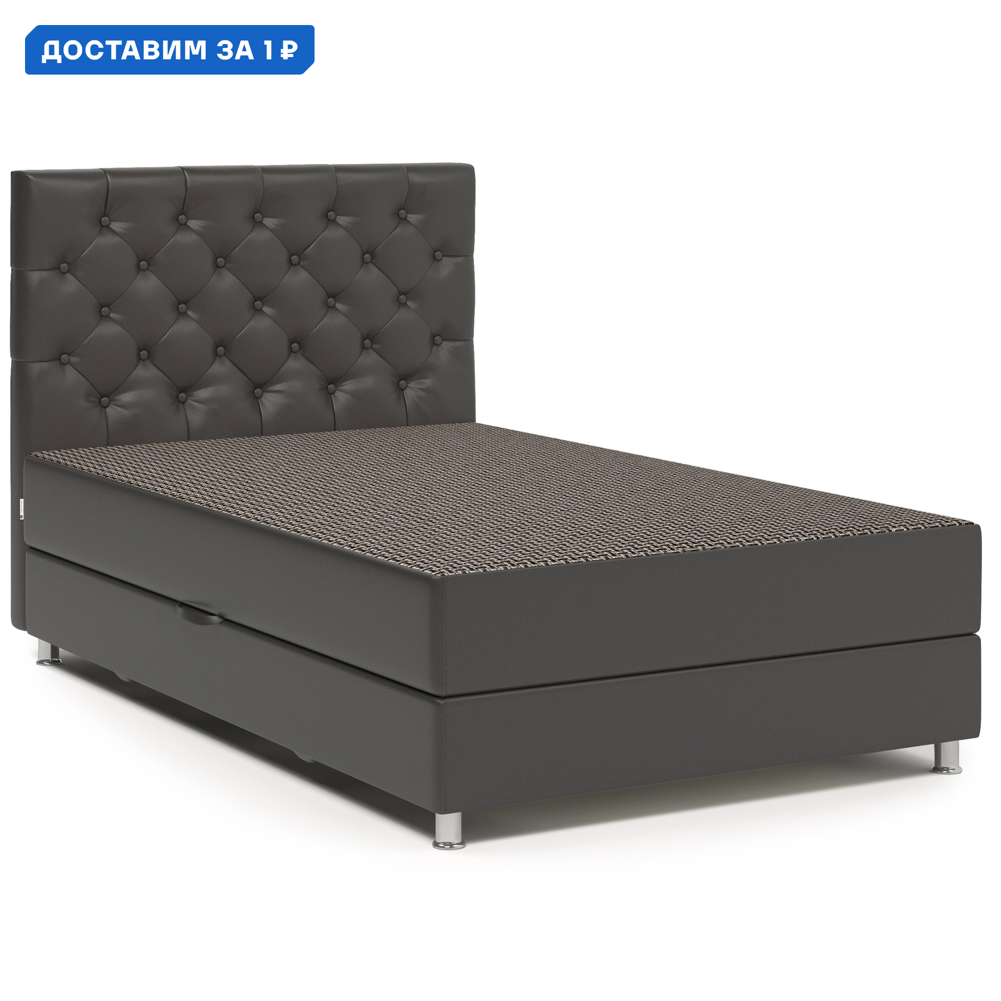 Изображение товара Кровать Шармэль 160 см из массива дерева с подъемным механизмом