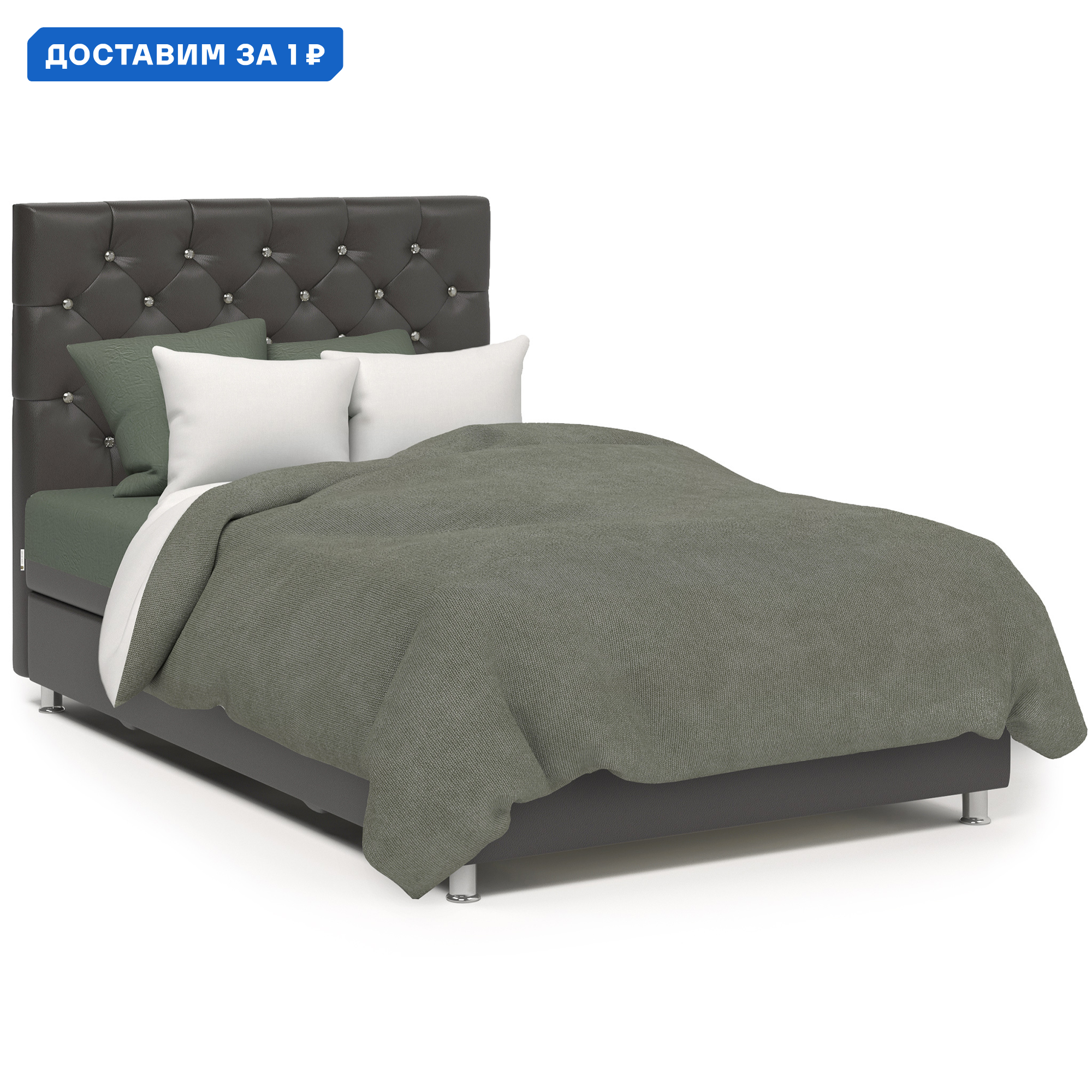 Изображение товара Кровать Шармэль Люкс 160x198 см с матрасом и механизмом подъема