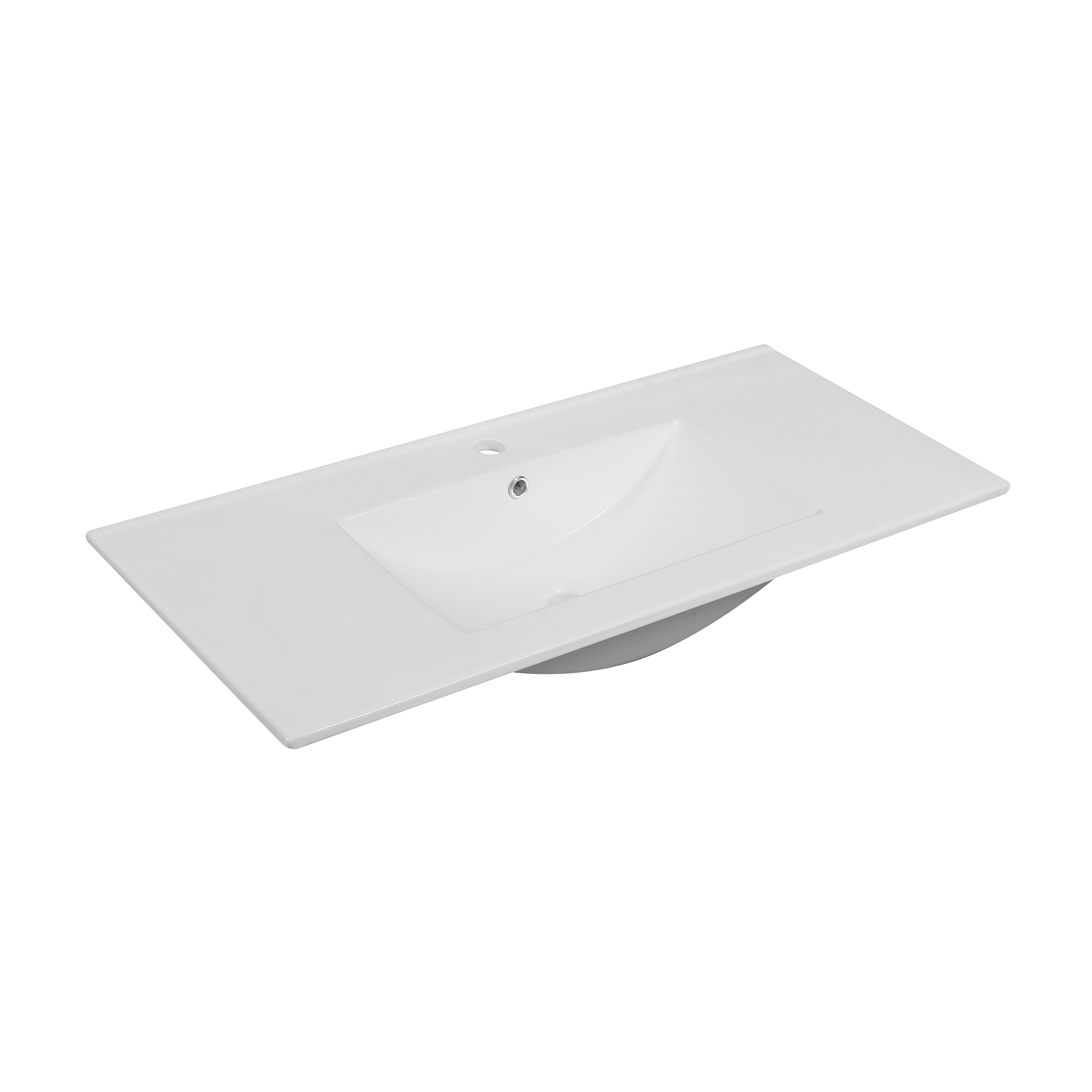 Изображение товара Раковина мебельная Oliveeka S100 101см цвет белый