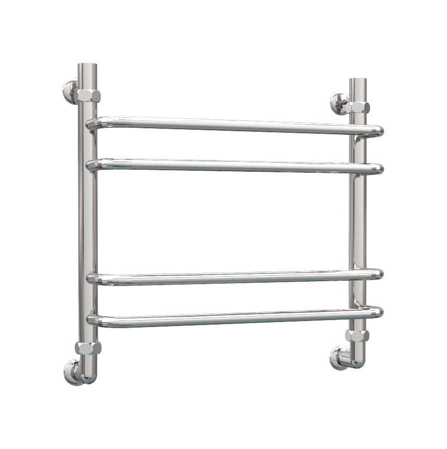 Изображение товара Водяной полотенцесушитель Роснерж Скоба L102010 500x430 мм нержавеющая сталь серебристый