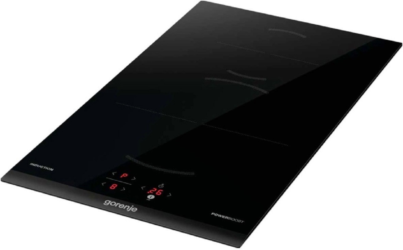 Изображение товара Электрическая варочная панель Gorenje GI3201BC 61 см 2 конфорки черный