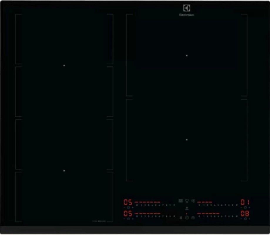 Изображение товара Электрическая варочная панель Electrolux EIV64453 60 см 4 конфорки черный