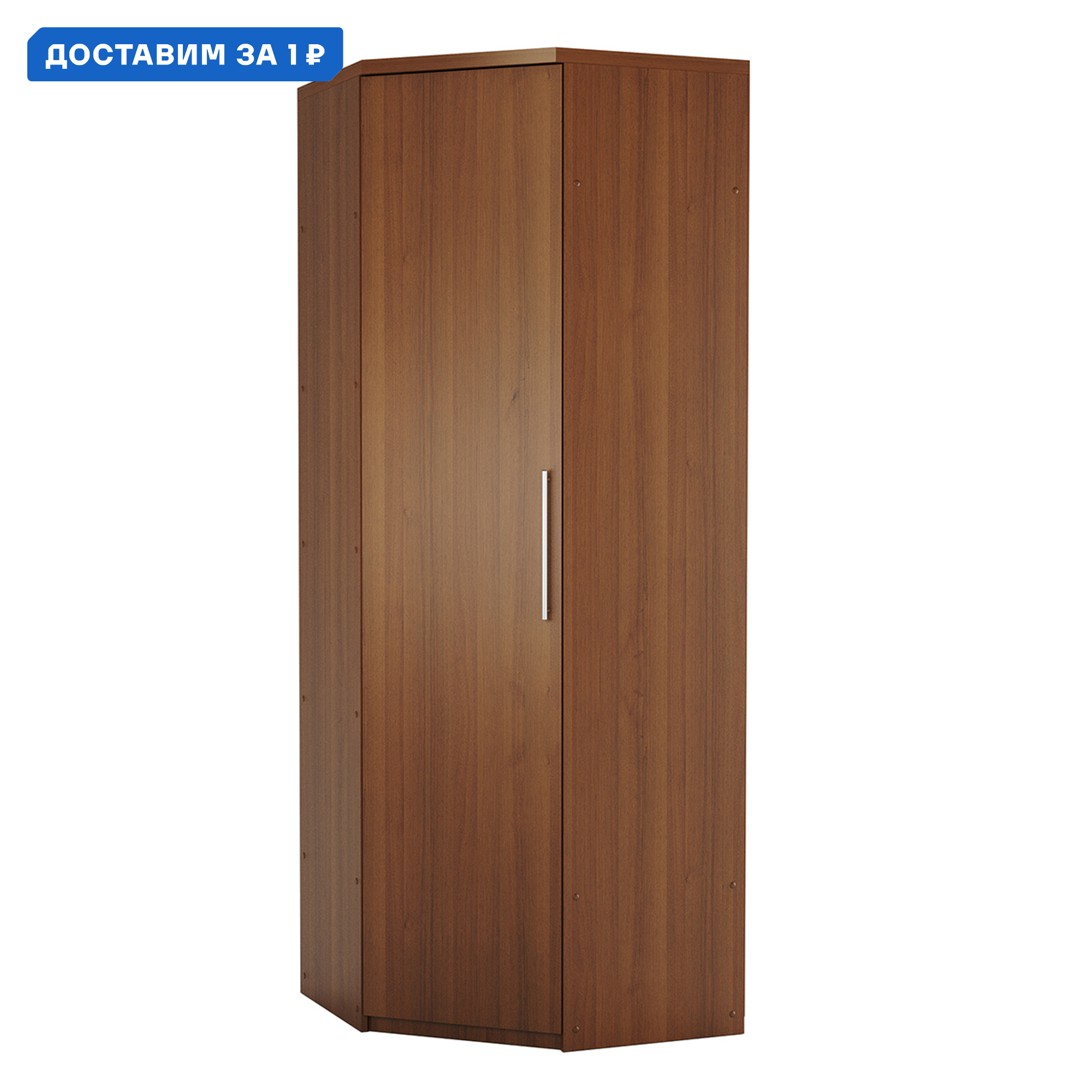 Изображение товара Шкаф распашной Гамма Мелодия МУ-12 95x240 см цвет орех