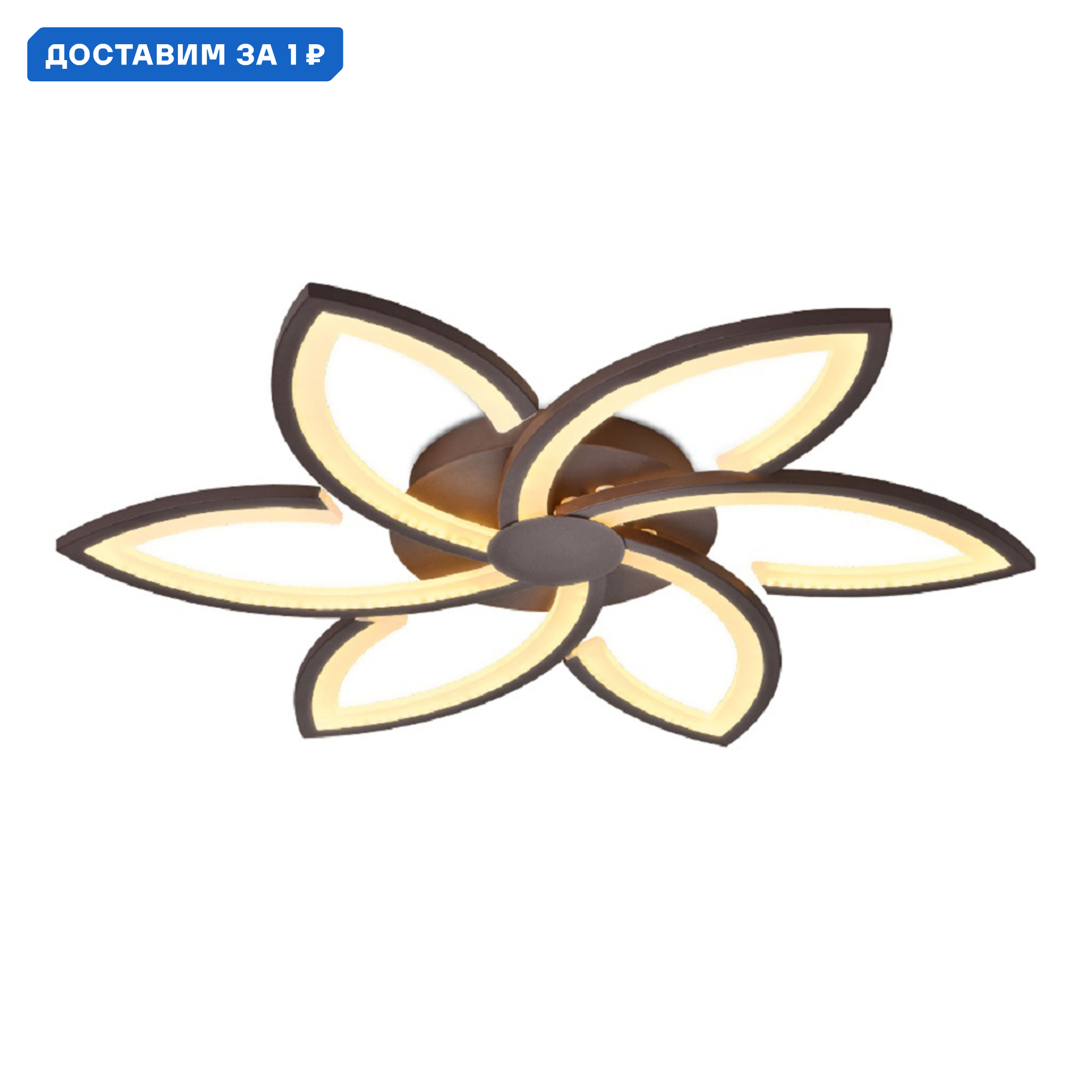 Изображение товара Люстра потолочная светодиодная Ambrella Light Acrylica FA447 с пультом управление