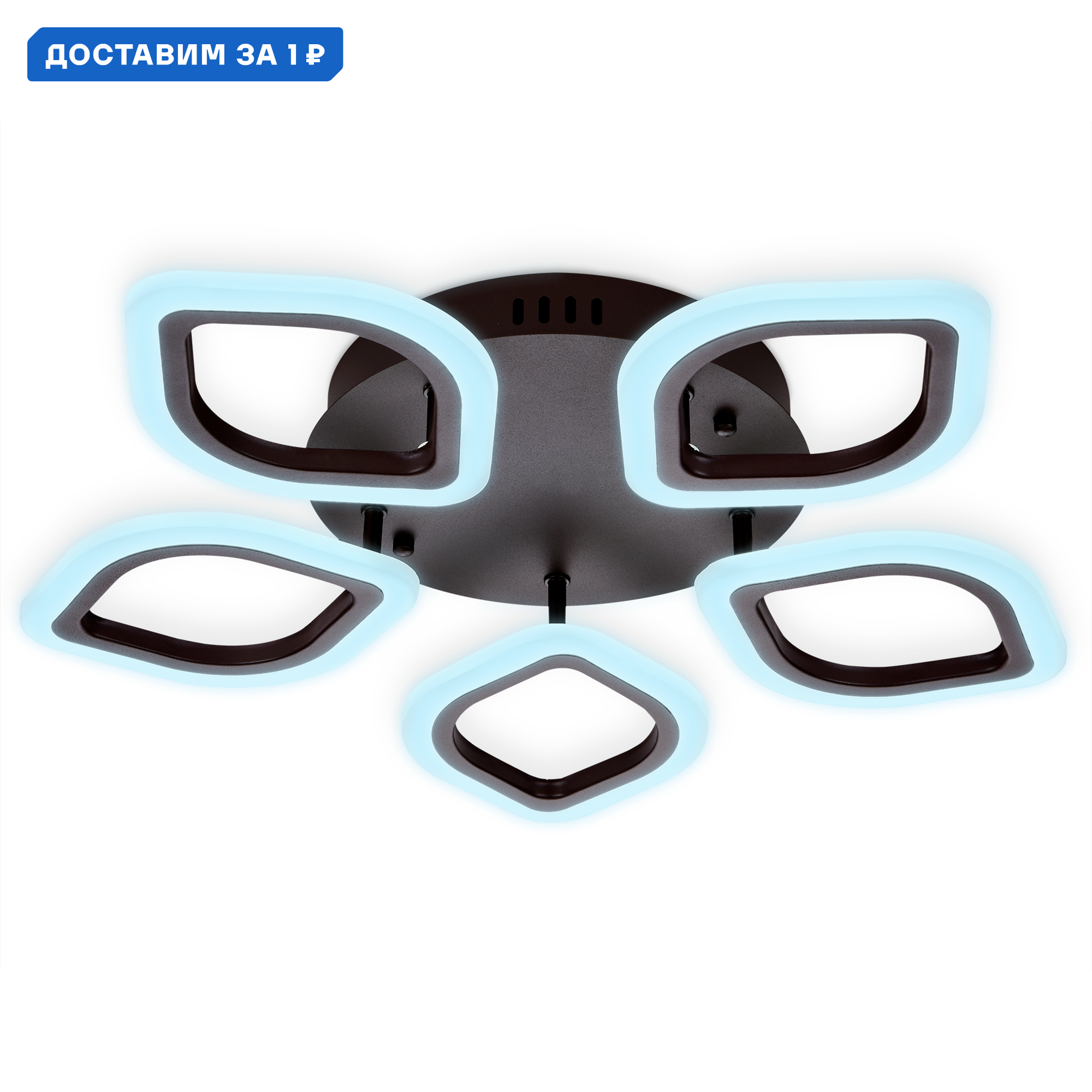 Изображение товара Люстра потолочная светодиодная Ambrella Light AMBR_FA443 с пультом управления