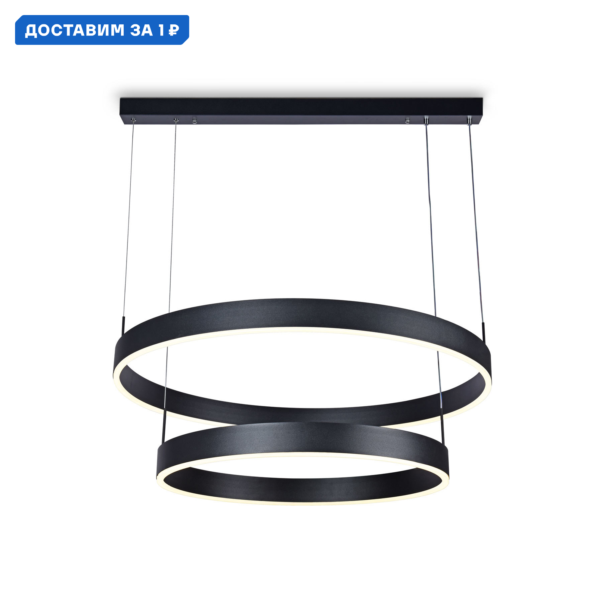 Изображение товара Люстра подвесная Ambrella Light Acrylica LED с пультом современные материалы