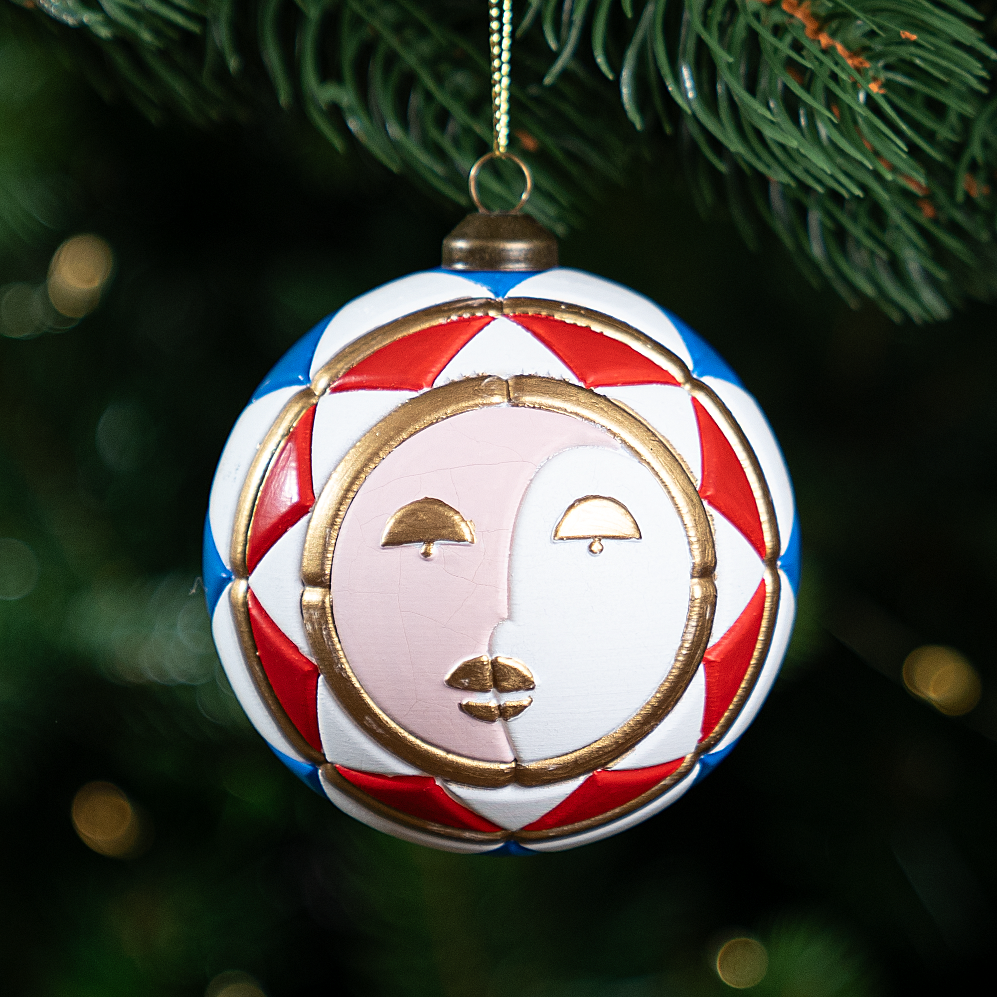 Изображение товара Шар елочный KREAFORTA ø8 см розовый для праздничного декора