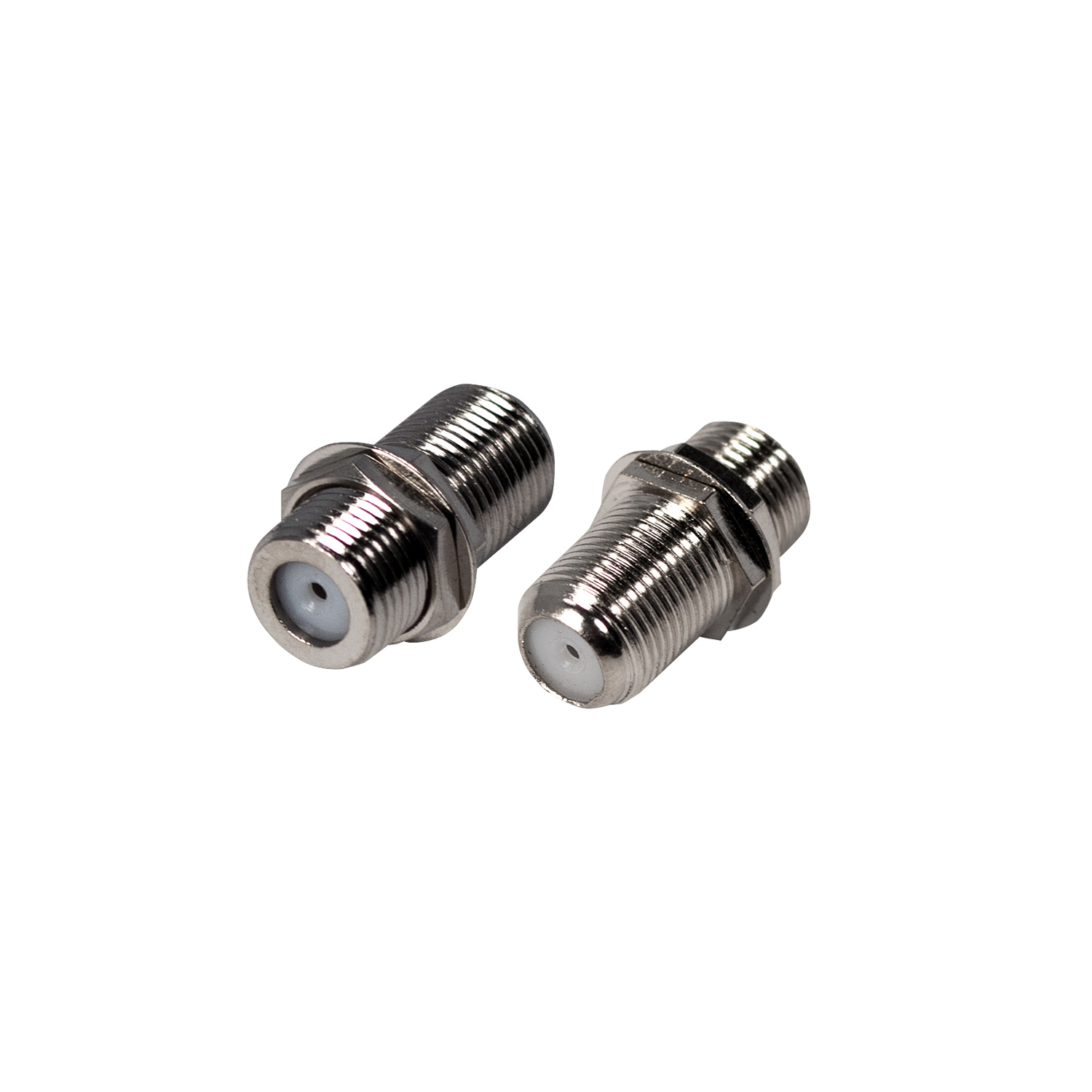 Изображение товара Соединительный ТВ-кабель Rexant гнездо F гнездо F 1 метр серый