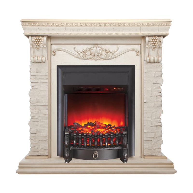 Изображение товара Каминокомплект Realflame Patricia STD EUG-WT с очагом Fobos Lux