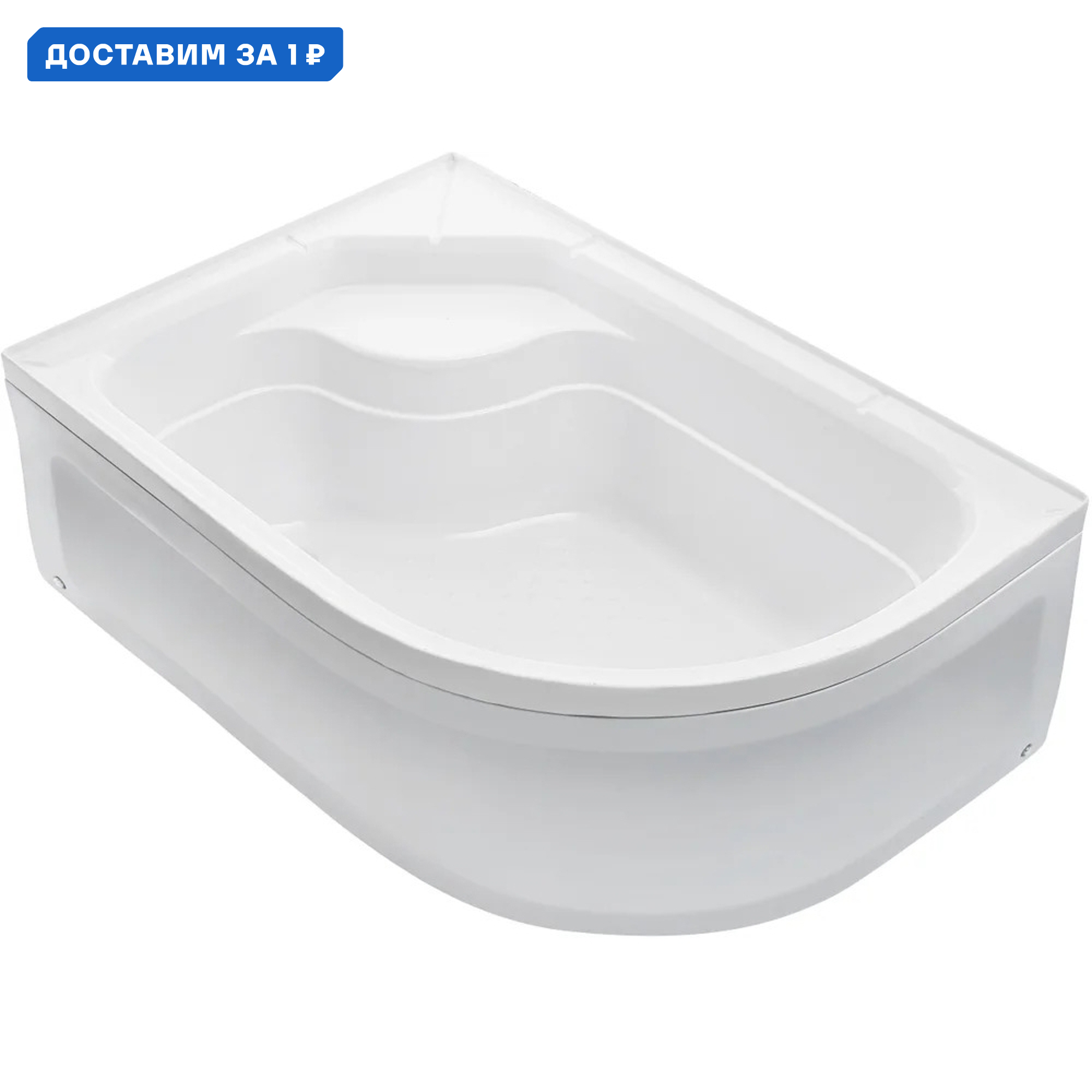 Изображение товара Душевая кабина River Dunay XL 110/80/44 MT с ассиметричным поддоном и матовым стеклом