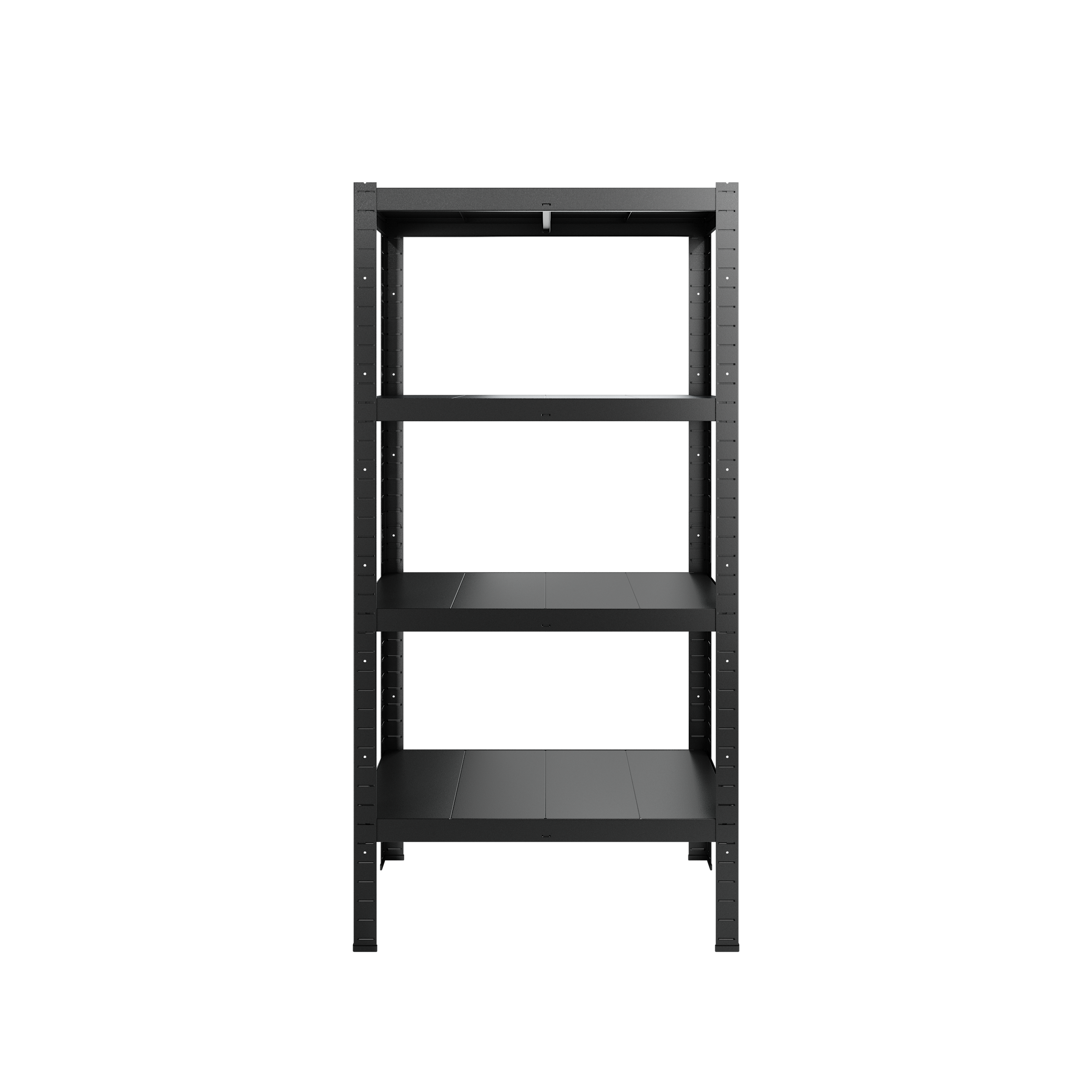 Изображение товара Стеллаж металлический RELI 100x200x40 см с грузоподъемностью 900 кг черный Российское производство