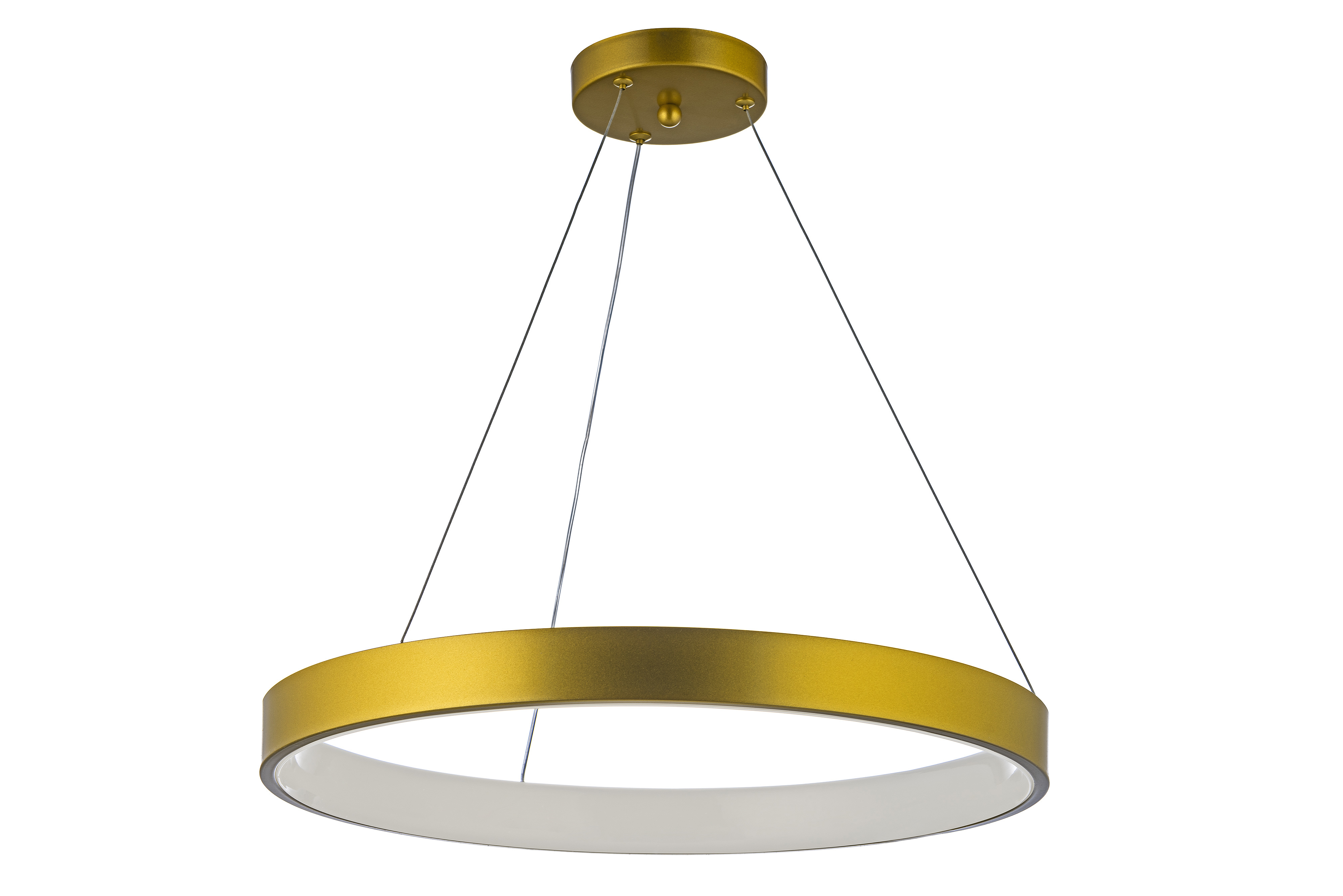 Изображение товара Люстра подвесная светодиодная AYALIGHT KJDD 523 4000K 10 м² теплый белый свет серый