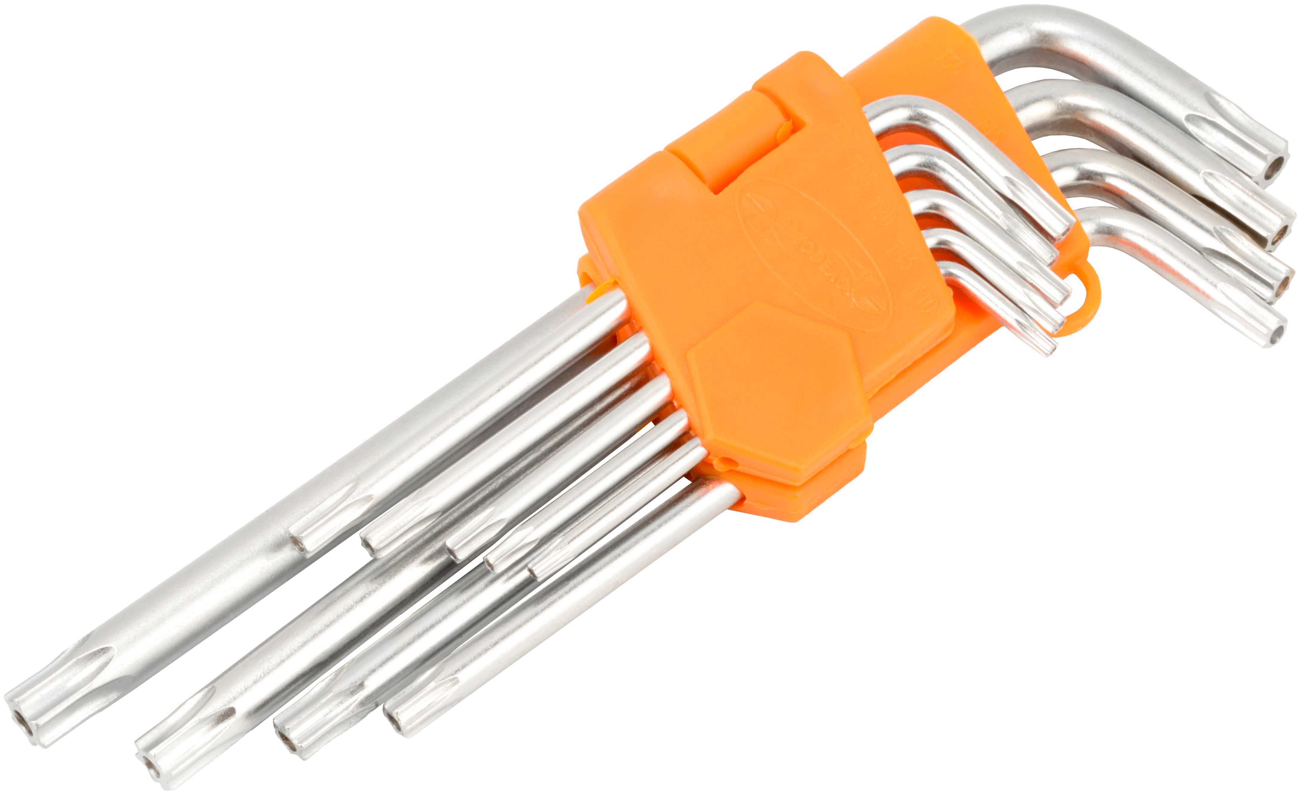 Изображение товара Набор ключей Torx АвтоДело 39151 T10-T50, 9 шт