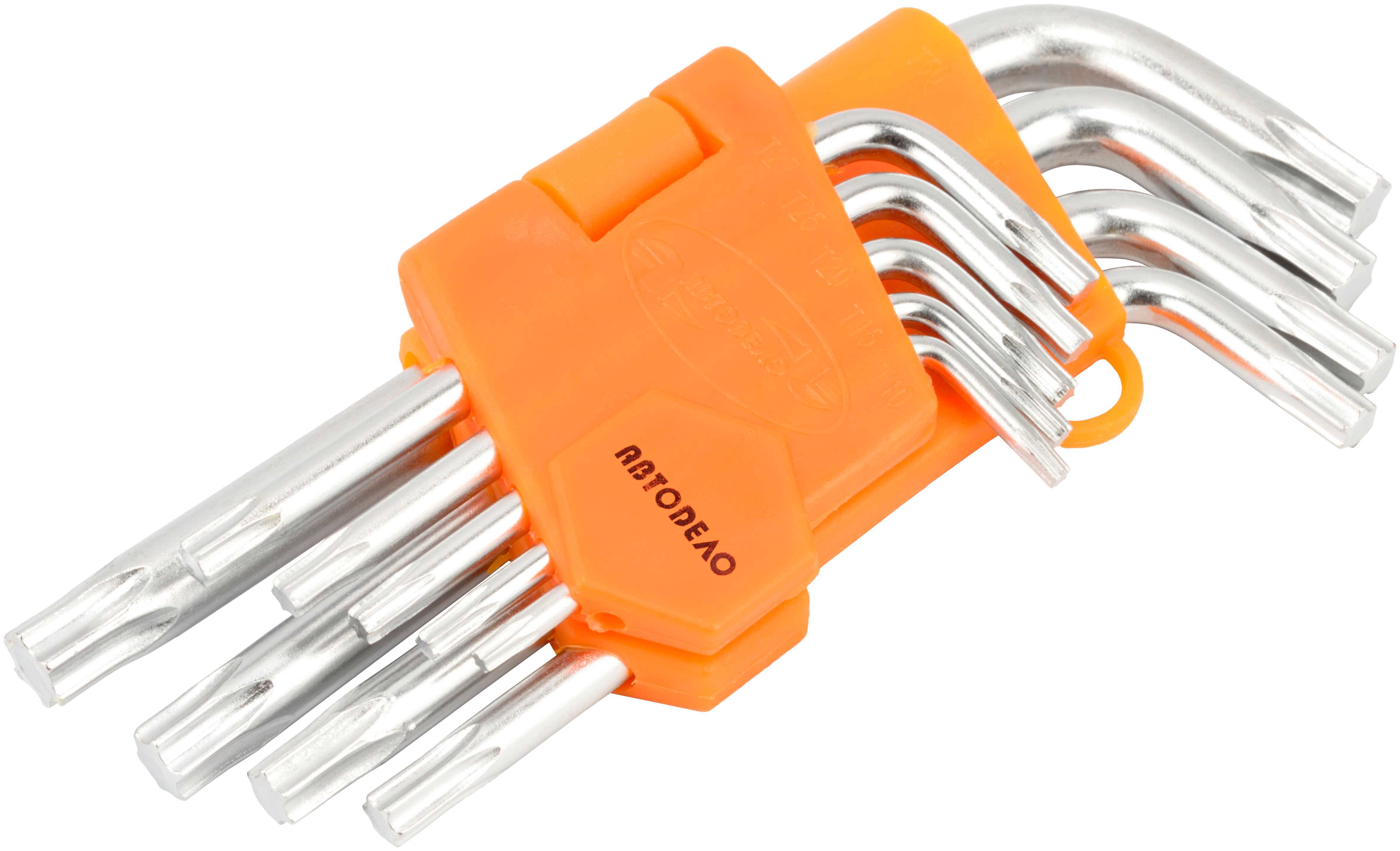 Изображение товара Набор ключей Torx АвтоДело 39153 T10-T50, 9 шт