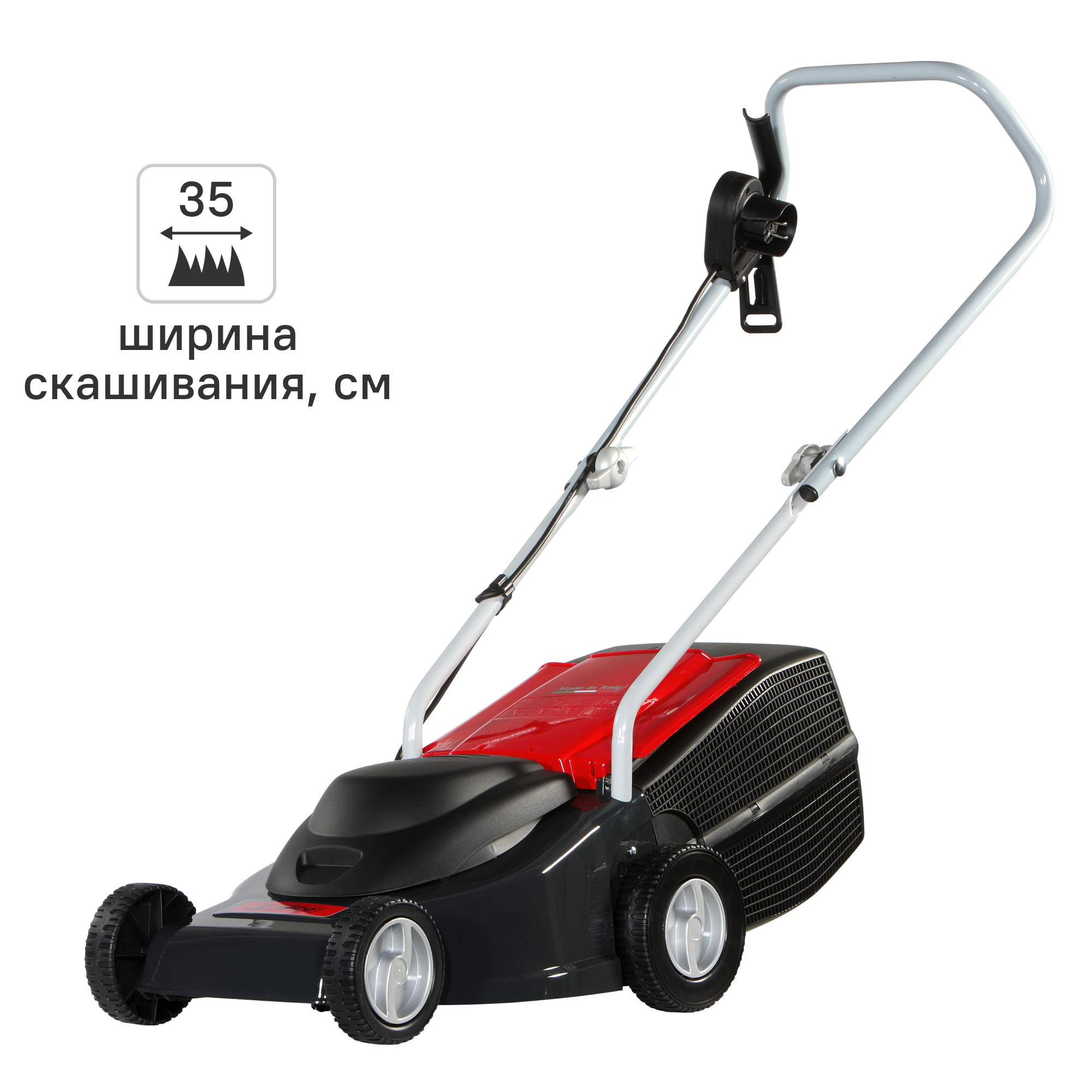 Изображение товара Электрическая газонокосилка Efco PR35 SE 1100 Вт 35 см Италия