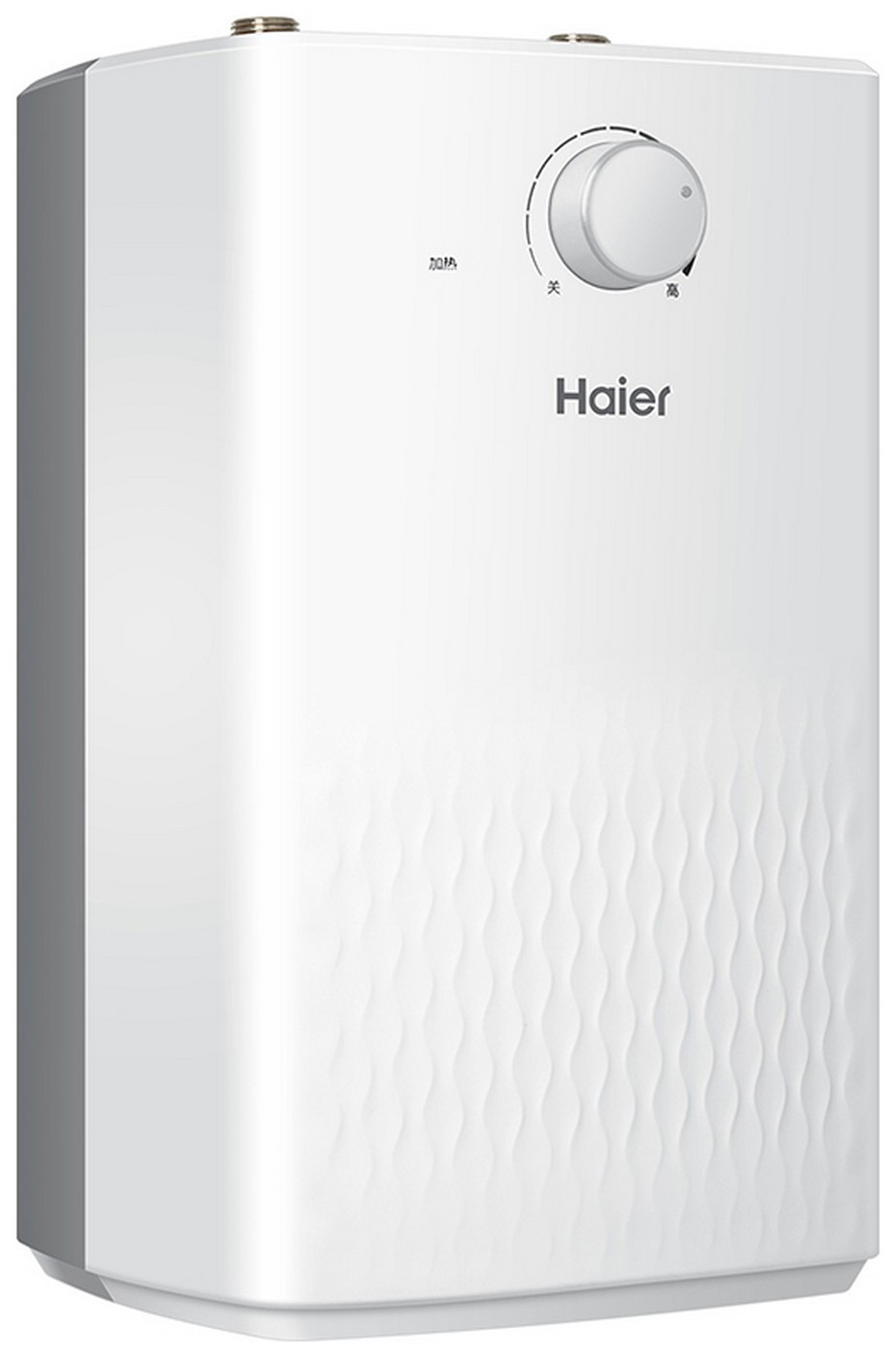 Изображение товара Накопительный водонагреватель электрический 5 л Haier Ec5u(eu) 1.75 кВт эмалированная сталь мокрый ТЭН белый цвет