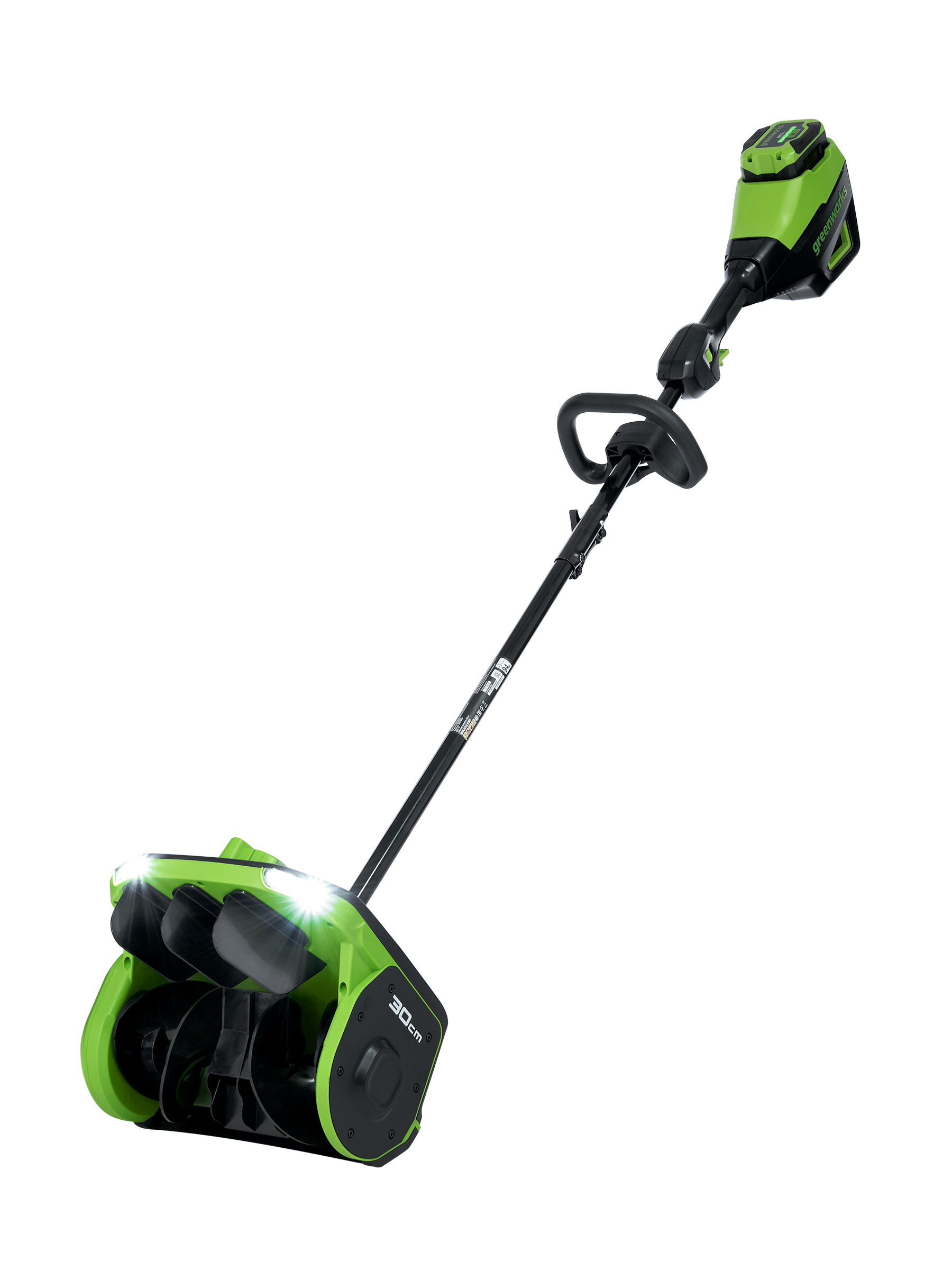 Изображение товара Аккумуляторный снегоуборщик Greenworks GD60SS2 30 см 60 В без АКБ и ЗУ