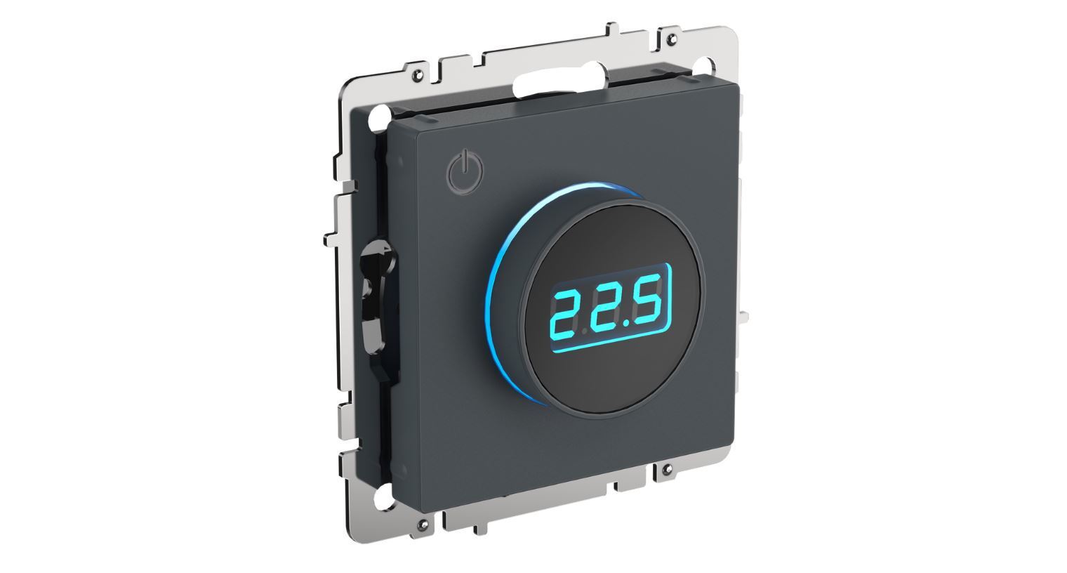 Изображение товара Терморегулятор для теплого пола Iek электронный цвет маренго